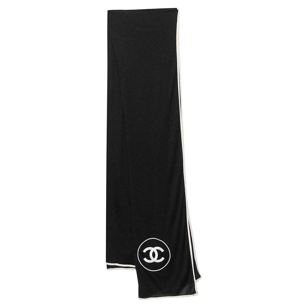 Chanel cashmere tørklæde - 220 x 110 cm