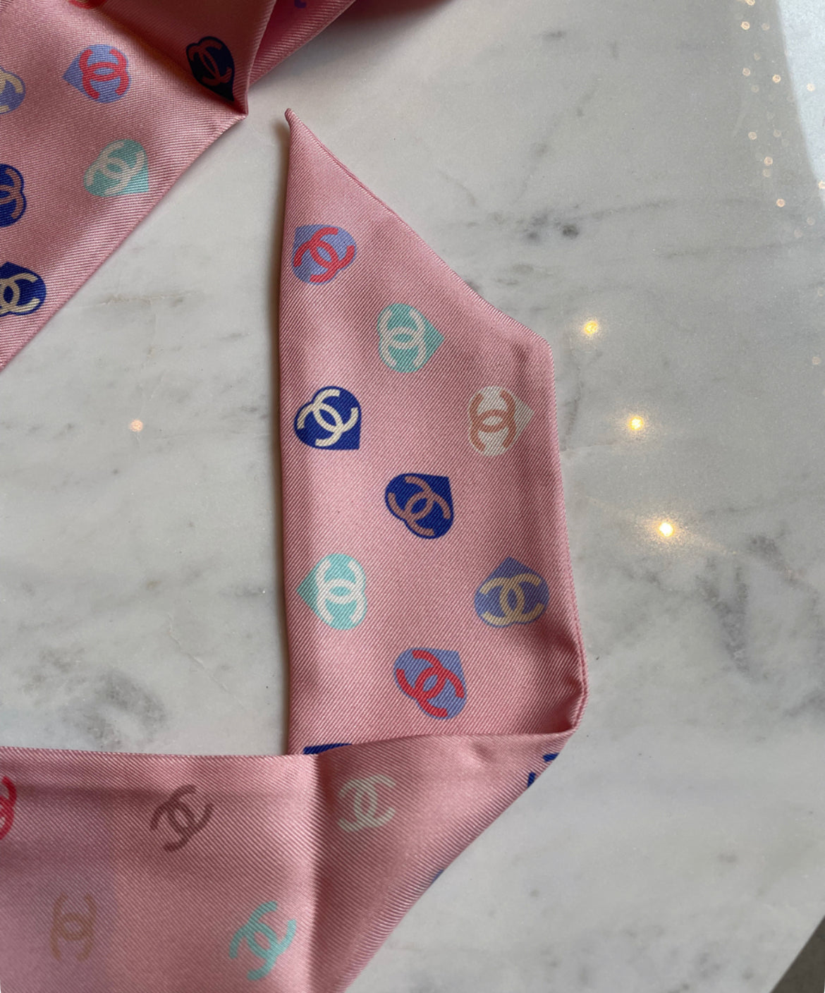 Chanel silketørklæde