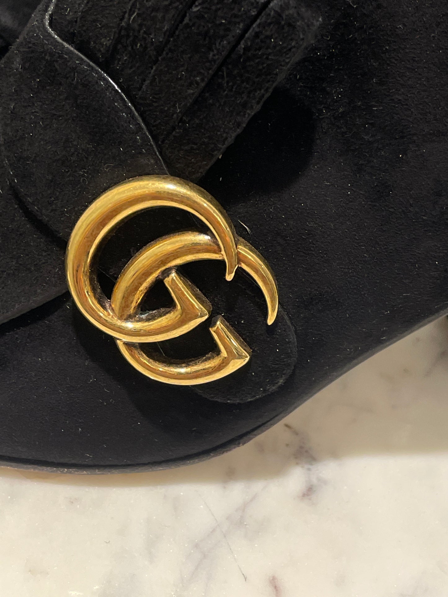 Gucci Boots – Suede GG Marmont Fringe - 39