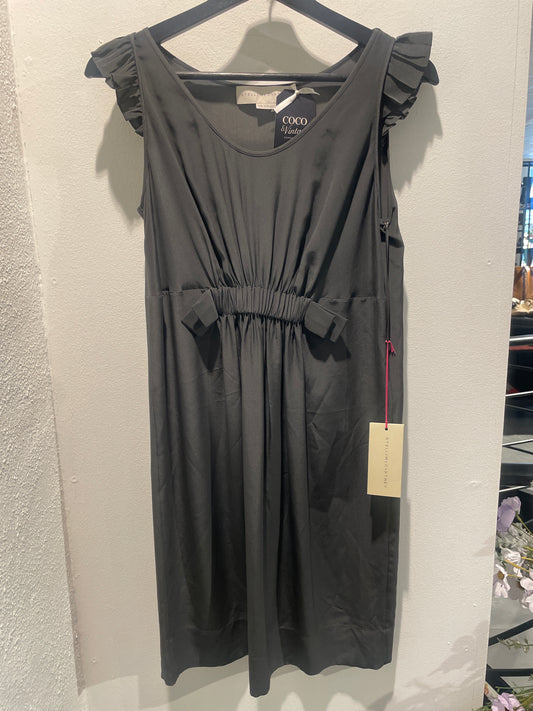 Stella McCartney - grey silk dress - EU36