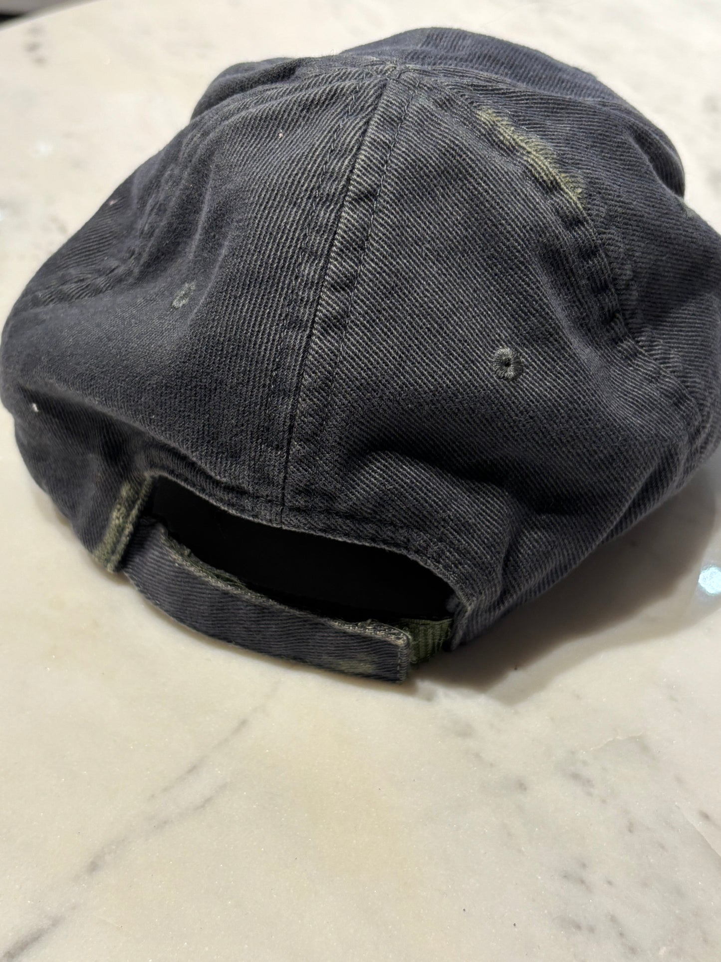 Balenciaga - Logo Cap - Denim/green - Medinas Wardrobe