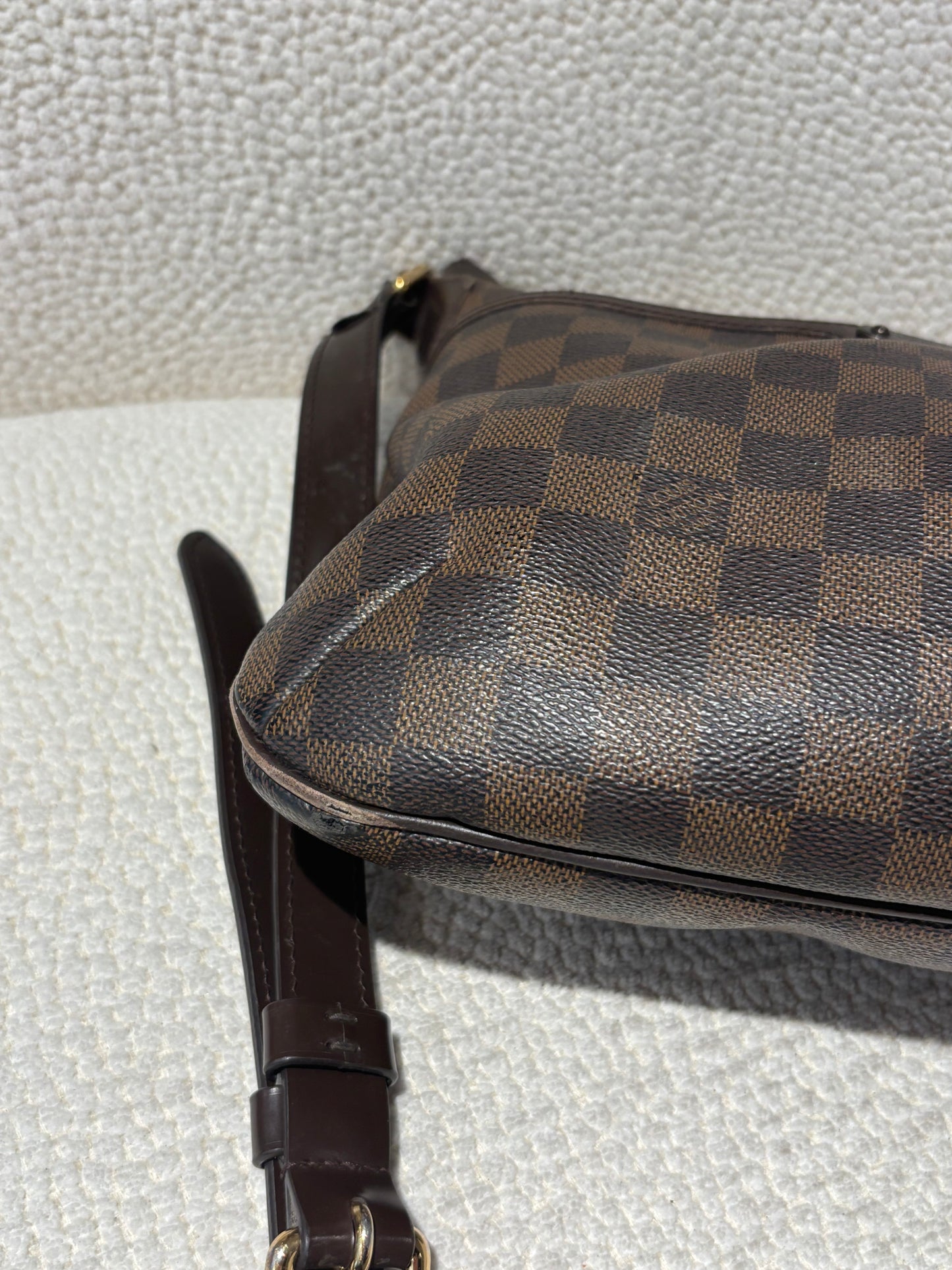 Louis Vuitton Bloomsbury PM Bag – Damier Ebene Logo Canvas