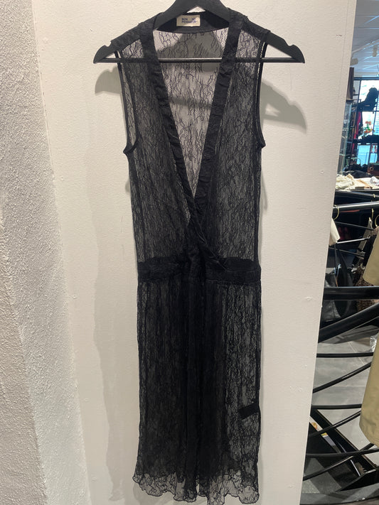 Baum & Pferdgarten - Black dress w. laces - EU36 - Medinas Wardrobe