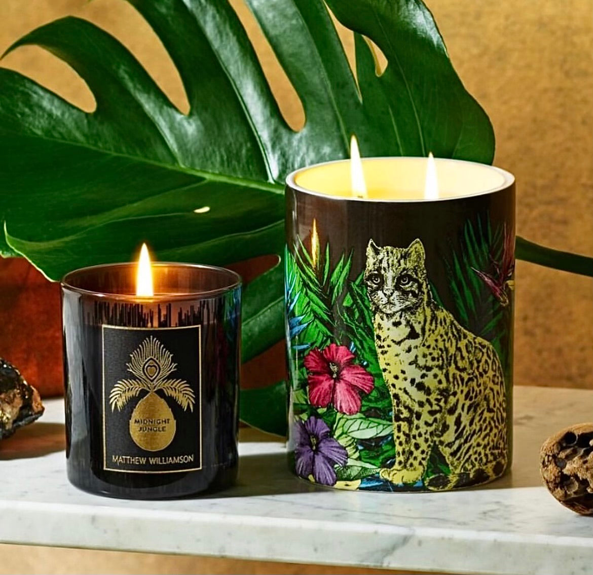 Matthew Williamson duftlys, Midnight Jungle, 600 gram, Vegansk