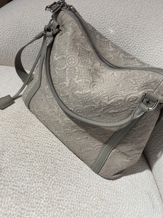 Louis Vuitton Antheia Ixia Bag – Monogram Leather in Grey