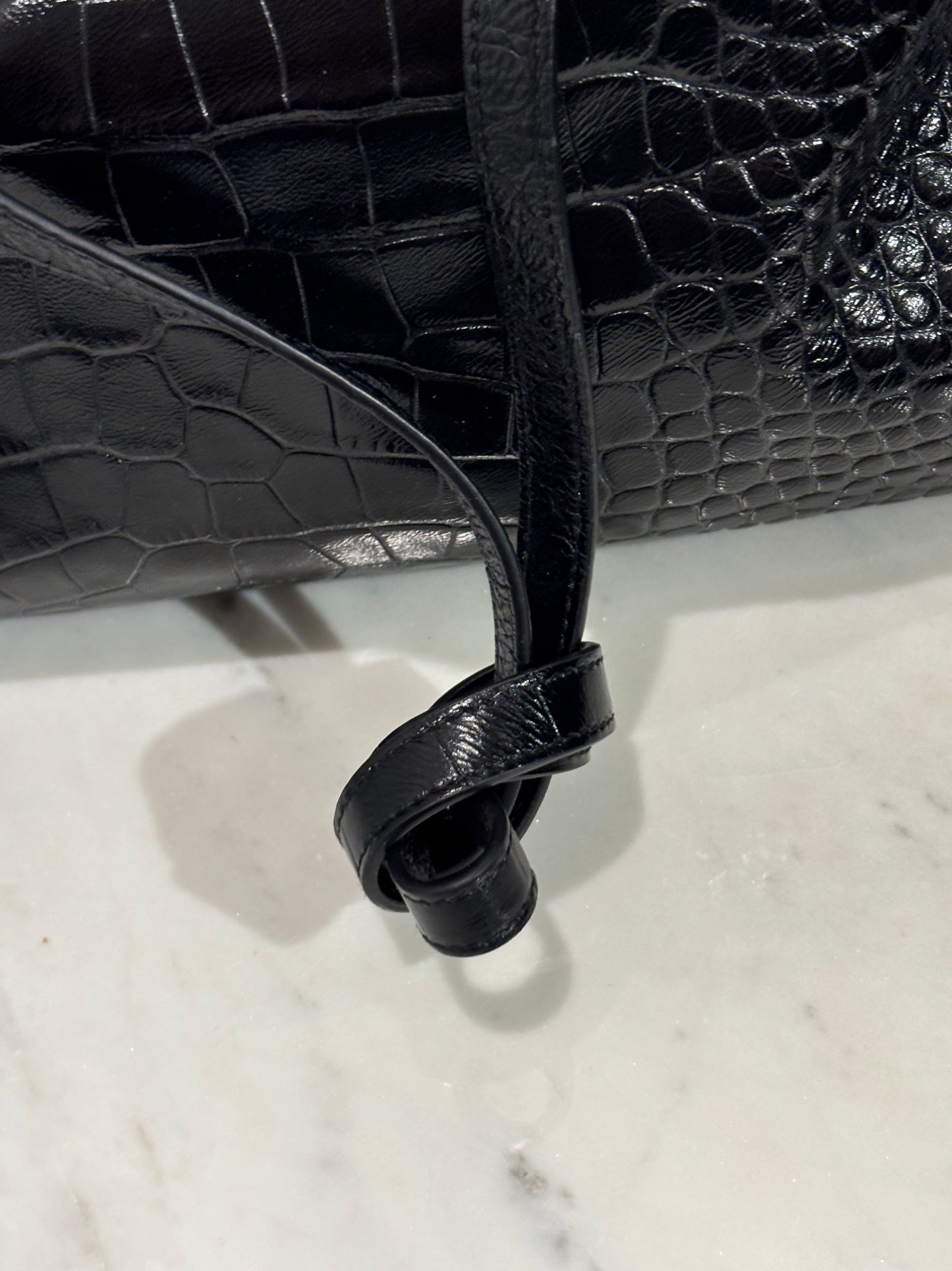 Balenciaga - Rodeo Croco Large Shoulderbag - Medinas Wardrobe