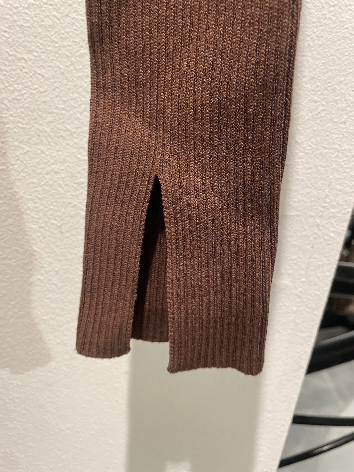 Sundarbay - Knitted Rib-Dress - brown - S - Medinas Wardrobe