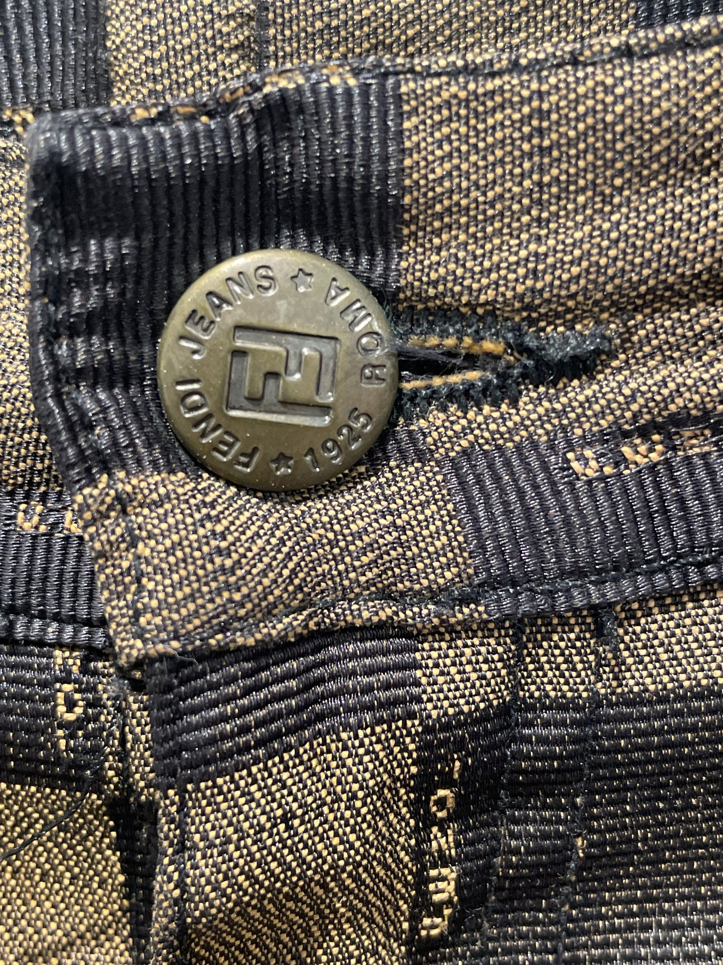 FENDI - logo pants - EU 38/40