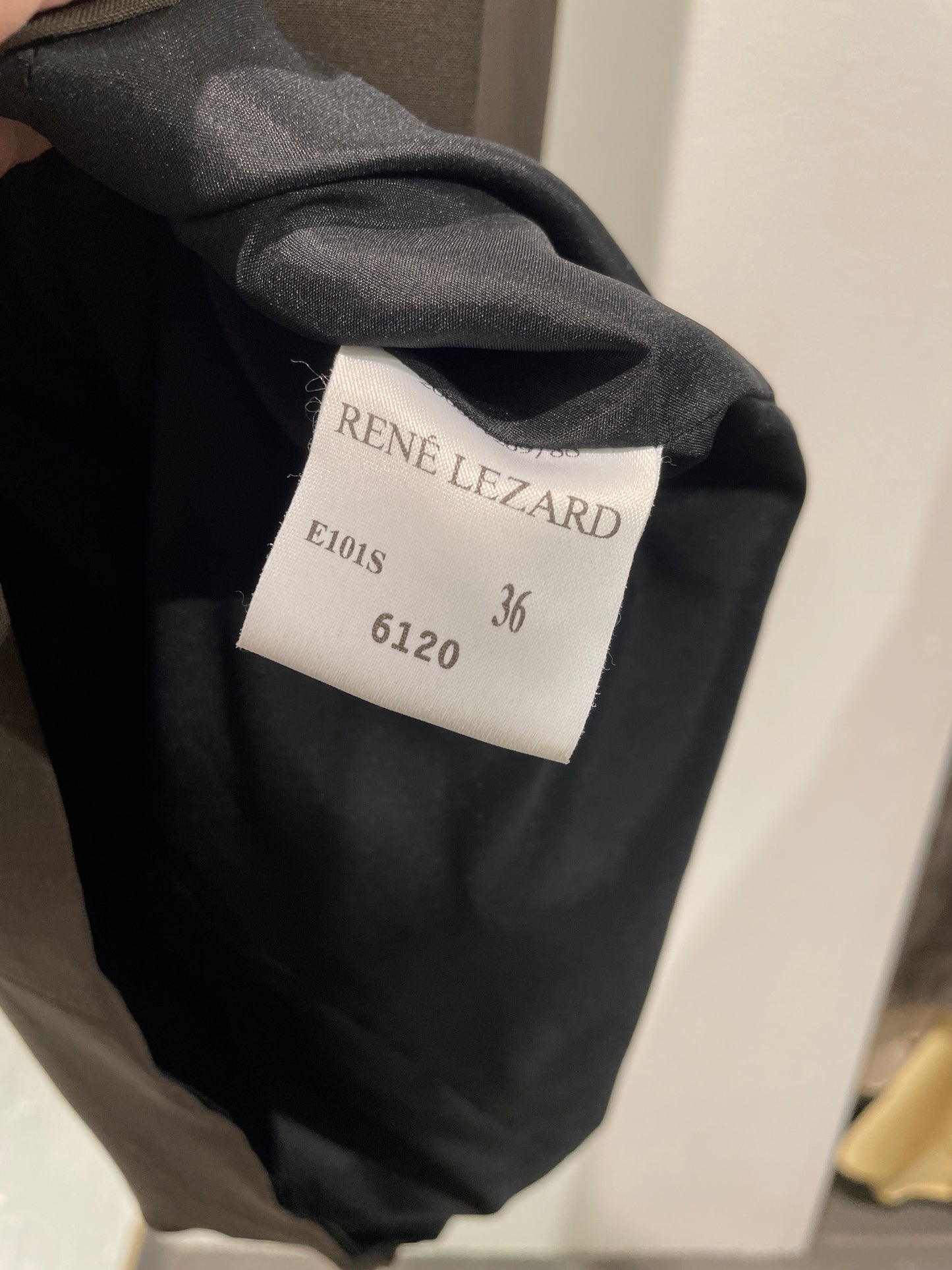 Rene Lezard Dress - Brown - EU36
