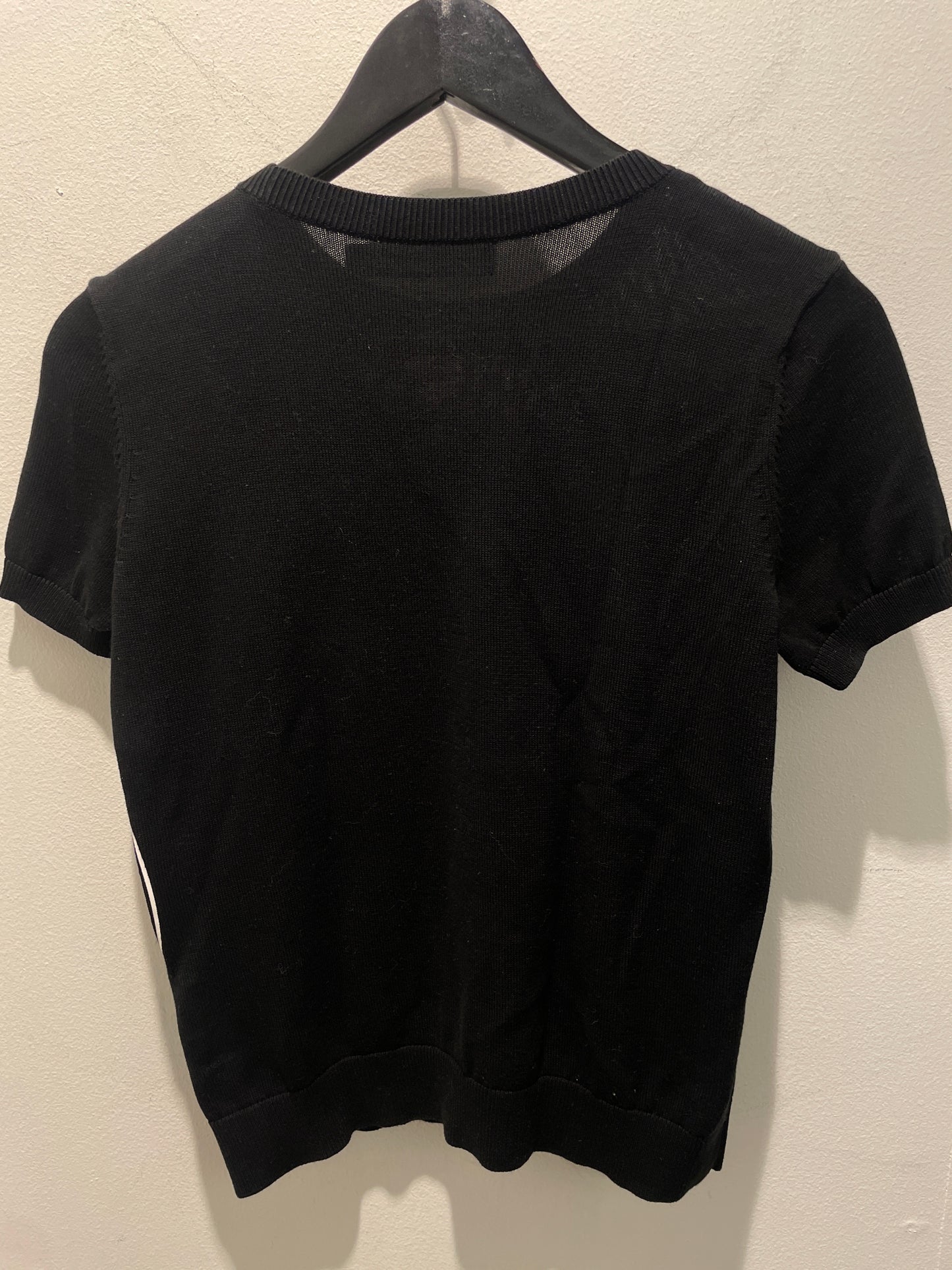 Lauren Ralph Lauren — Short-Sleeved Logo Knit - Size EU S