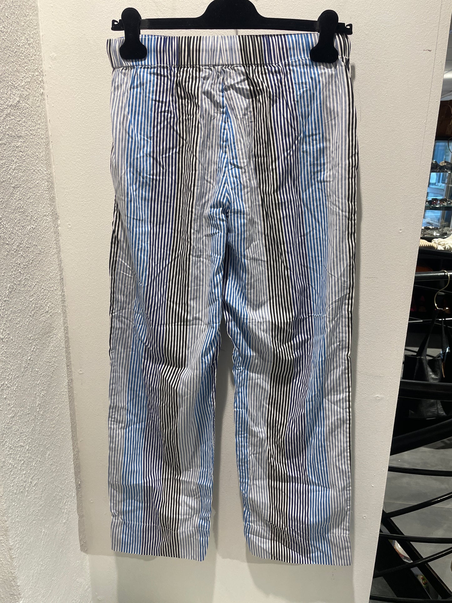Munthe - Pants - Blue stripes - EU34 - Medinas Wardrobe