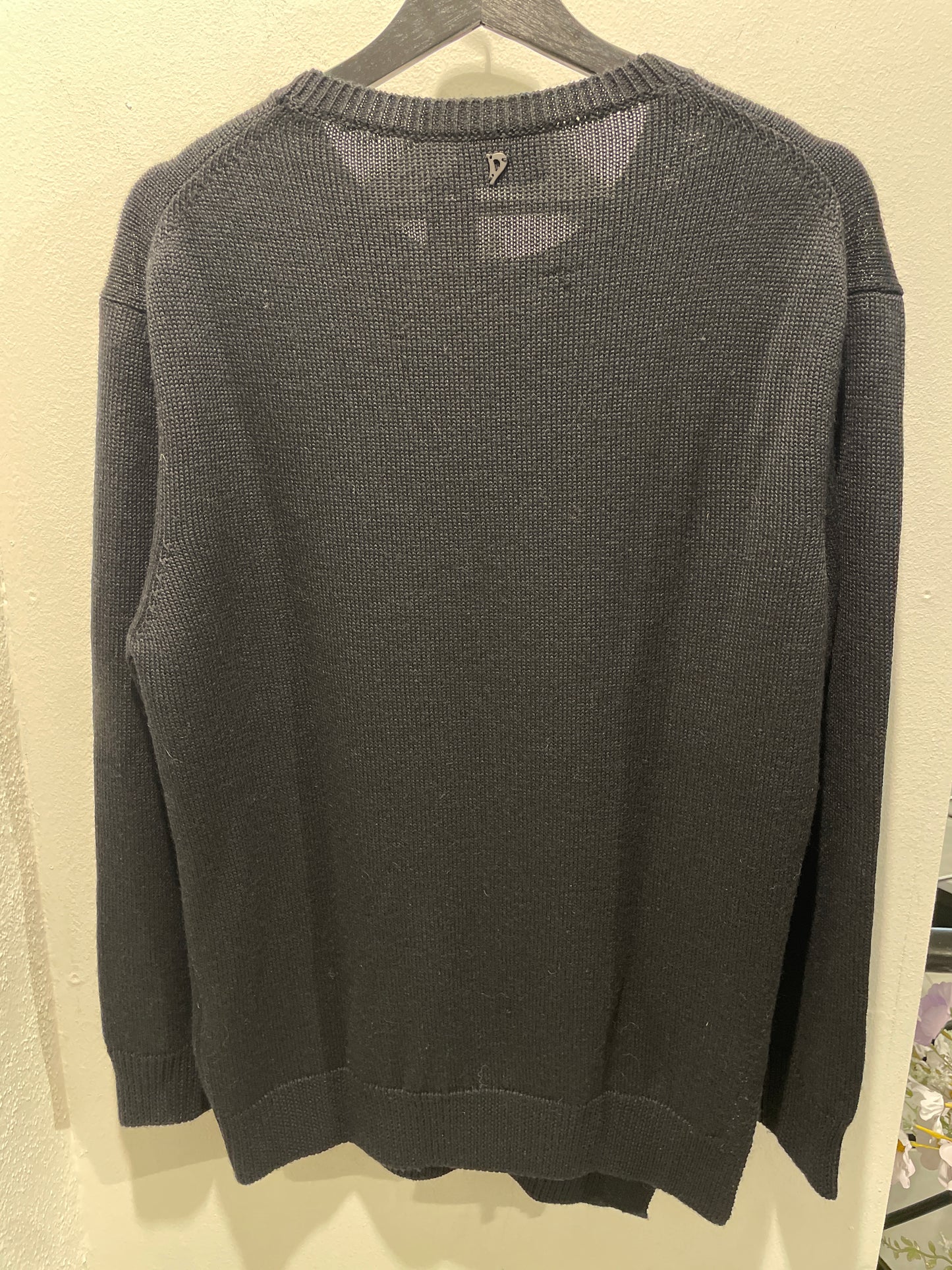 Dondup Knit - Black w. goldbeads - EU40