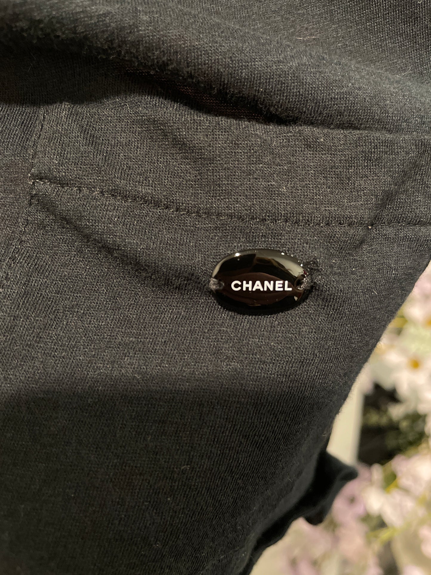 Chanel Tee – Soft Cotton in Black – EU 36