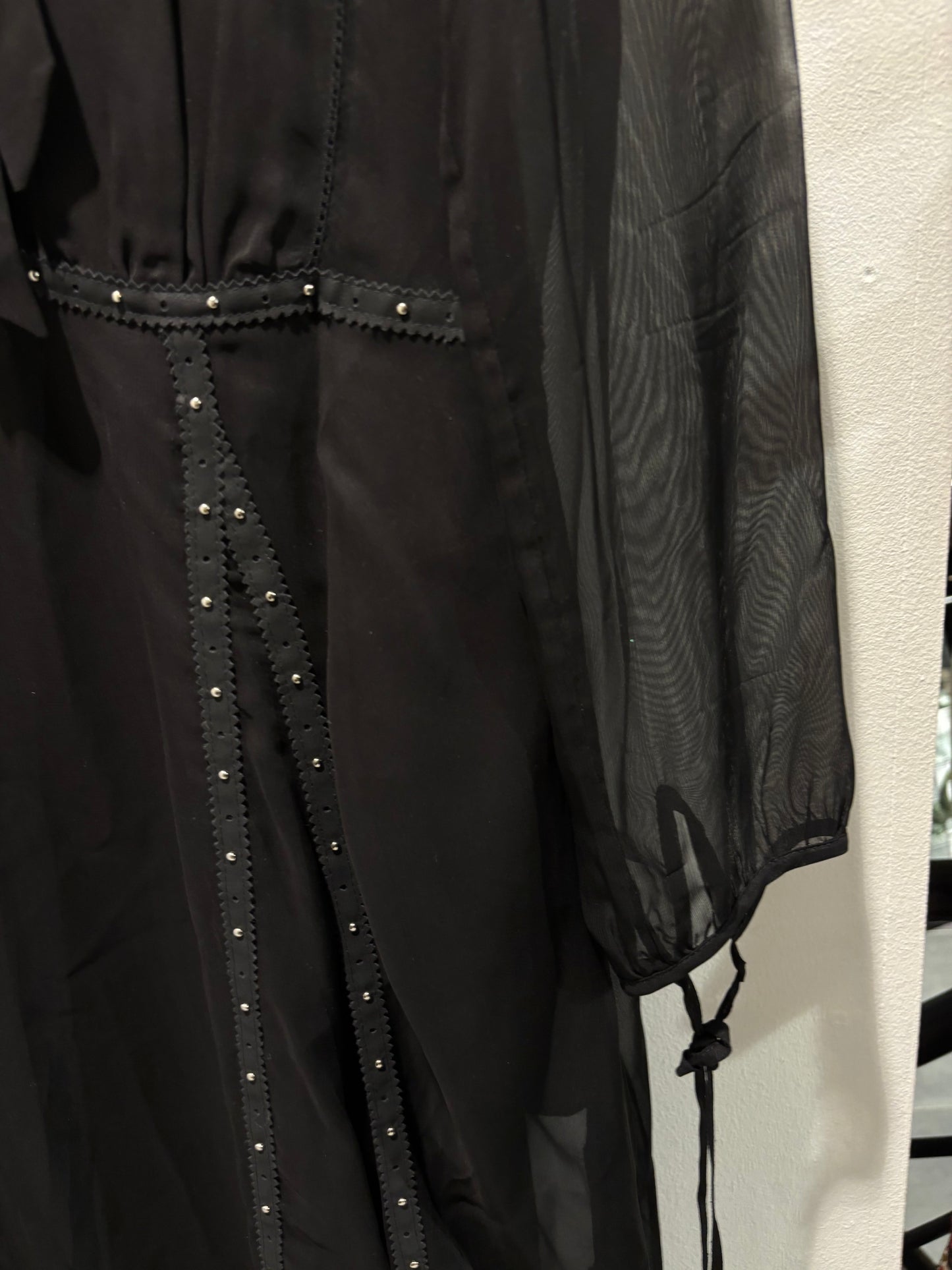 Coach - unique vegan silk dress -  Sz 2 /XS