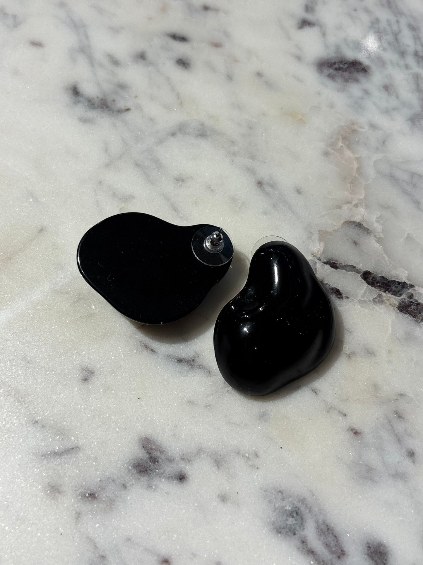 Pilgrim - Earrings - Black - Drops - Medinas Wardrobe
