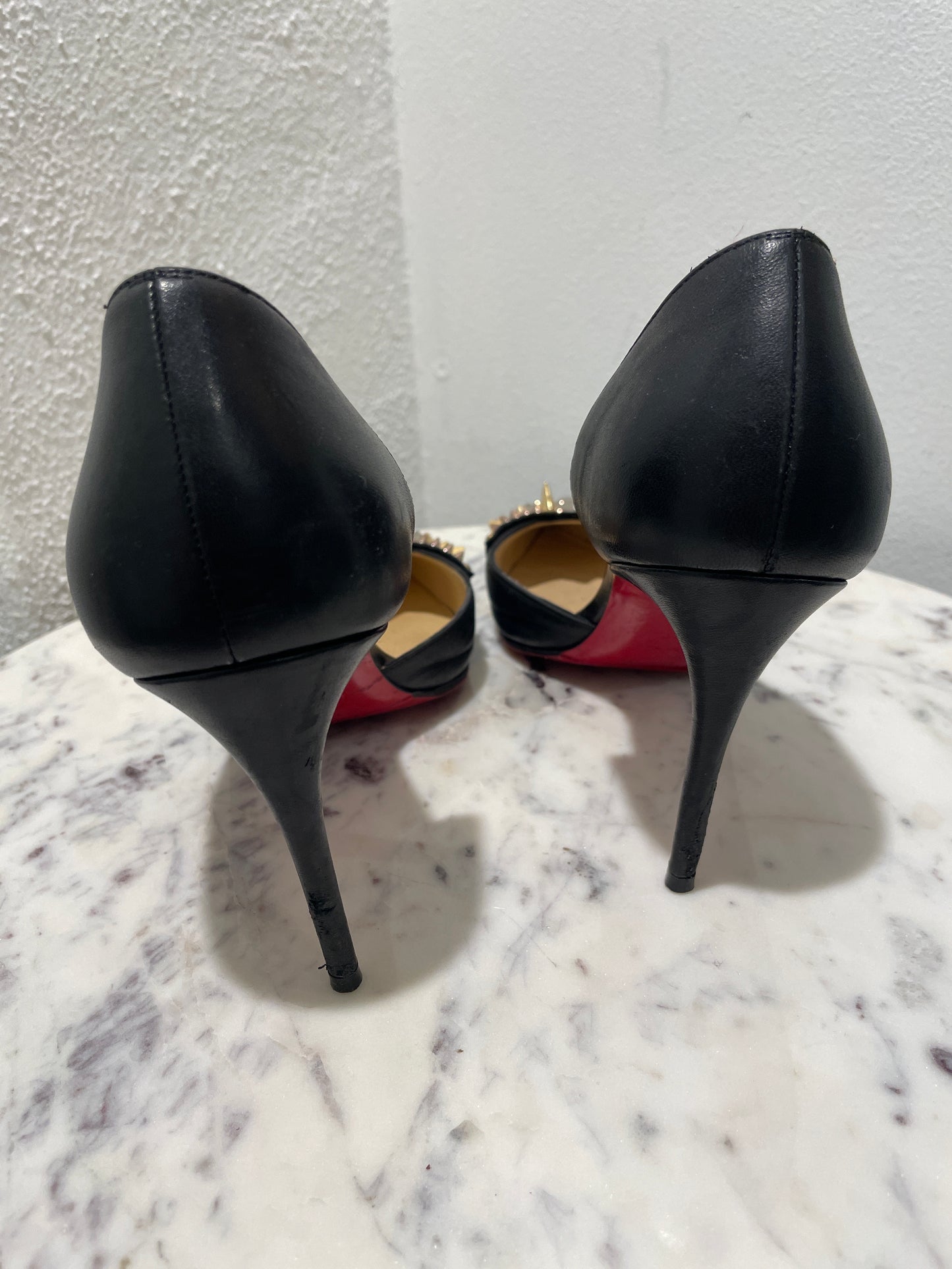 Christian Louboutin Farfaclou Half d’Orsay Pumps - 38,5
