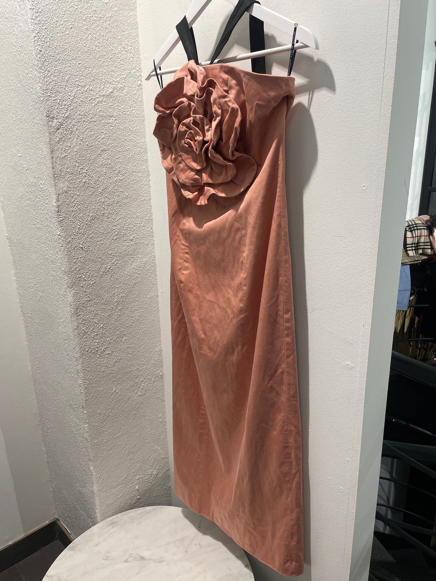 Copenhagen Muse Shineni Sculptural Rosette Dress – Size M