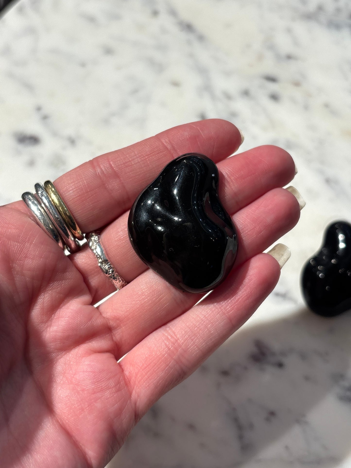 Pilgrim - Earrings - Black - Drops - Medinas Wardrobe