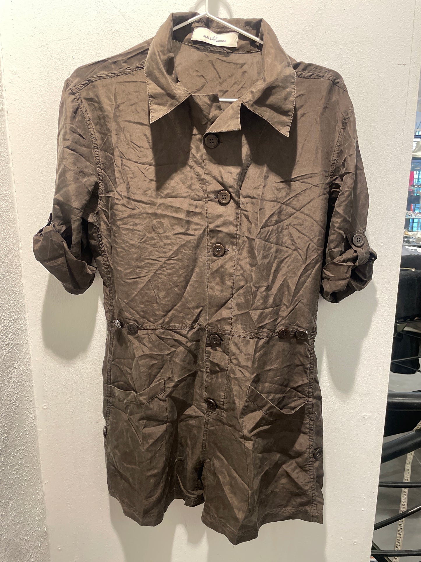 Malene Birger - Silk Utility Playsuit - EU34
