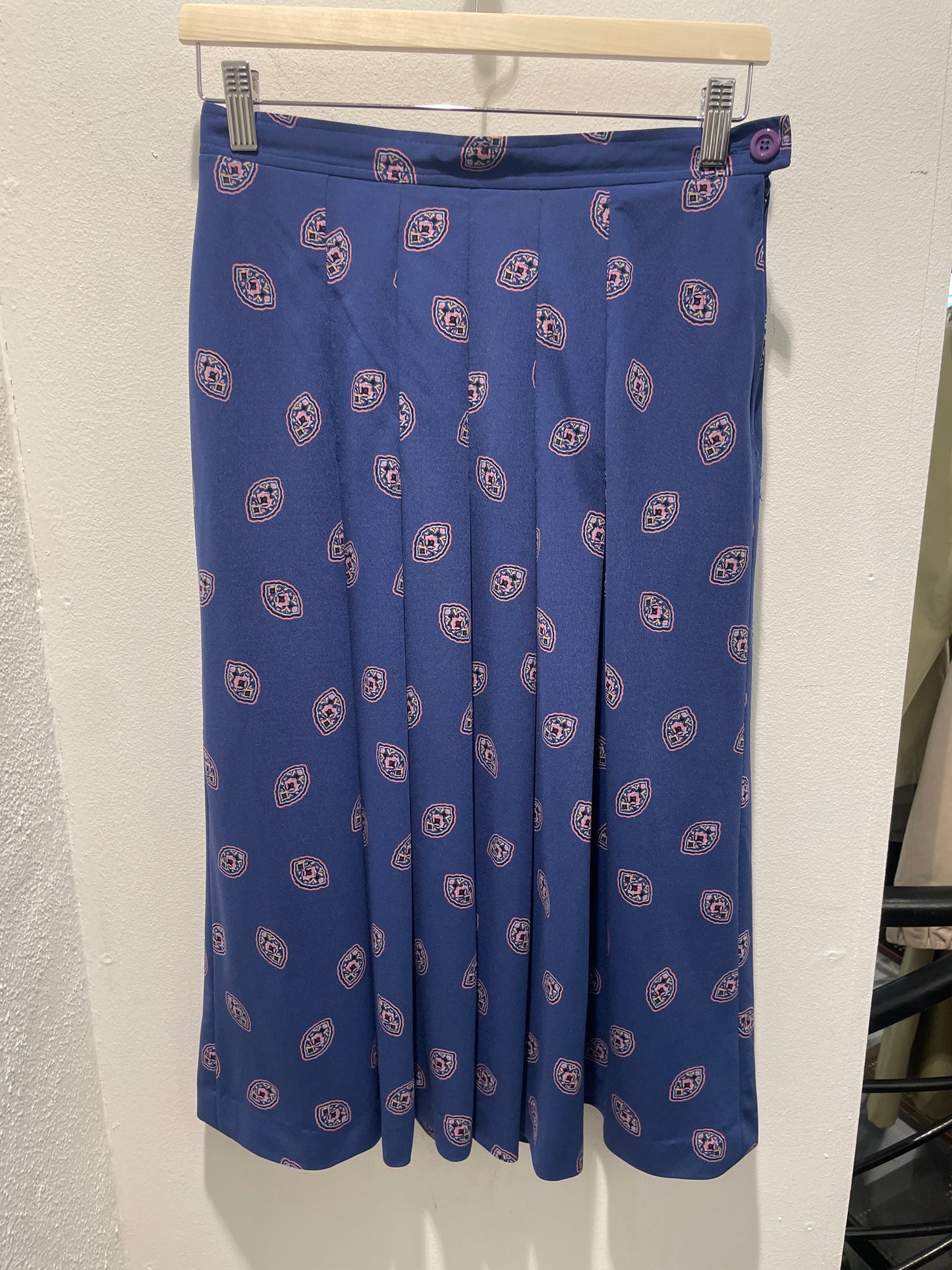 Bleyle Geometric Print Pleated Midi Skirt - EU40