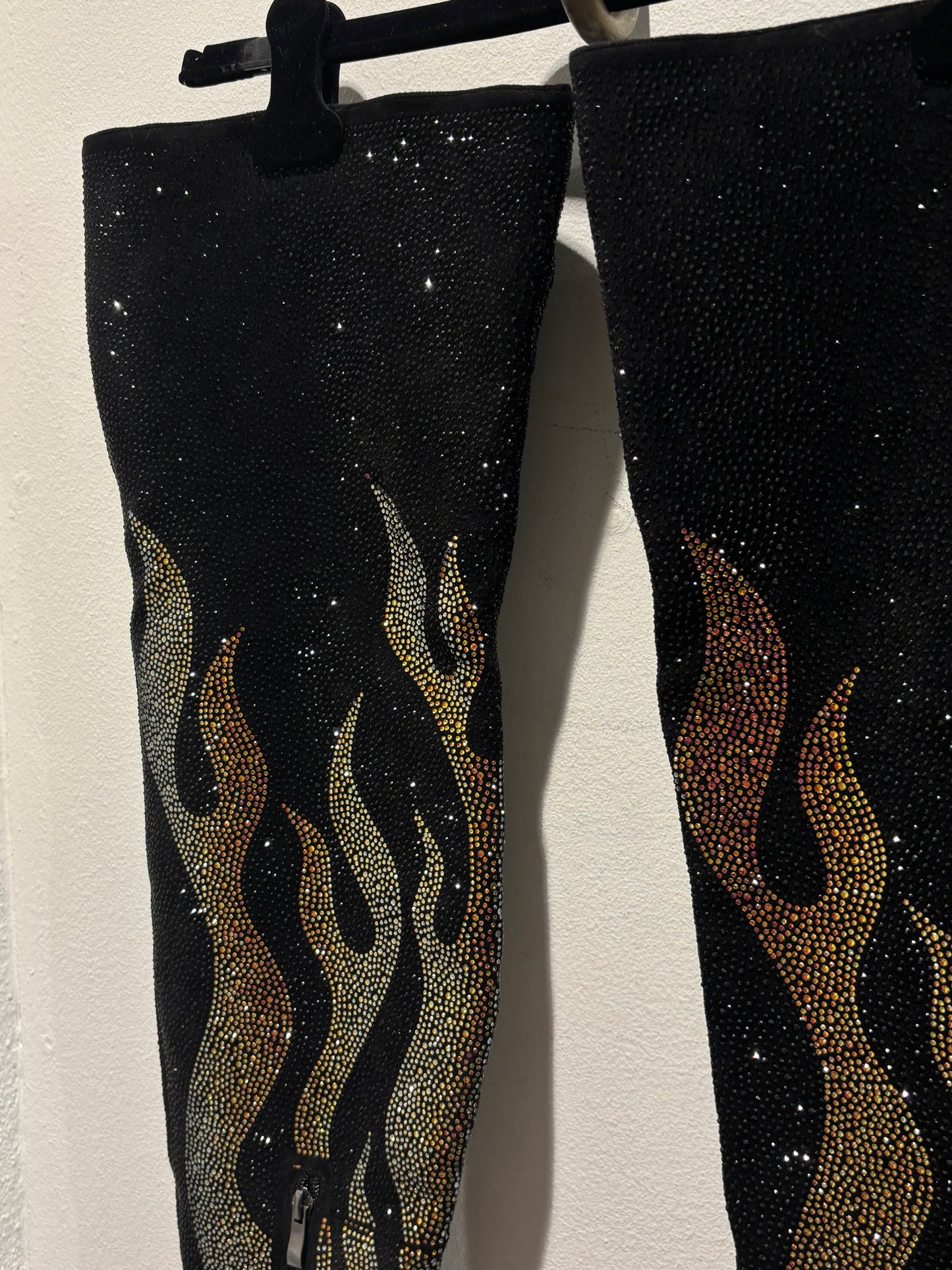 Azaleas Wang - Over the knee - Bling of fire boots - 8,5 - Medinas Wardrobe