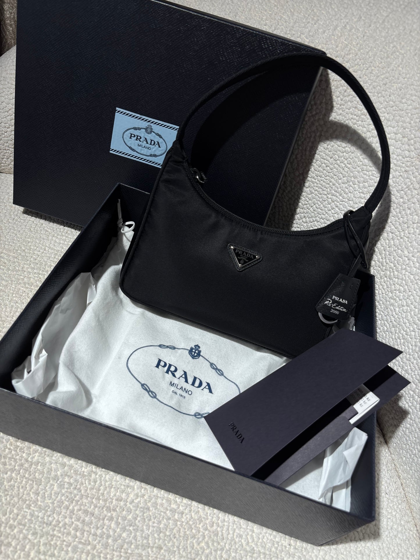 Prada Re-Edition Bag – Black Nylon