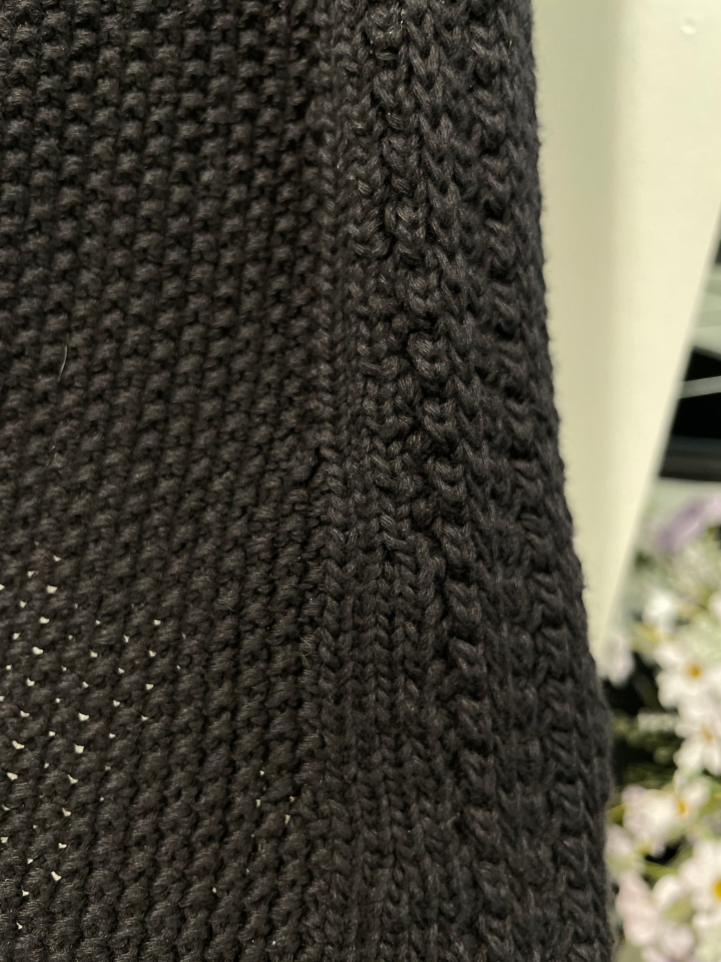 Chanel Skirt – Knitted Cashmere & Cotton in Navy - EU 38