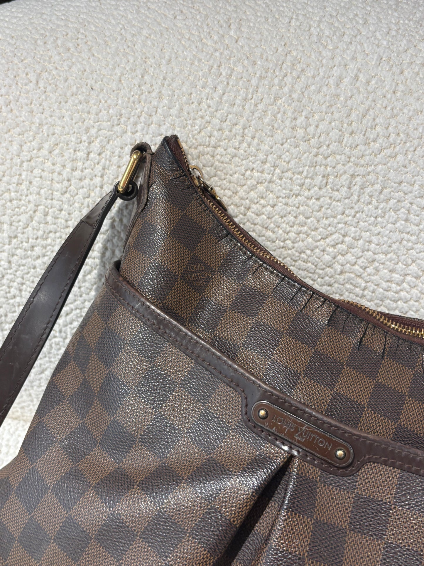 Louis Vuitton Bloomsbury PM Bag – Damier Ebene Logo Canvas
