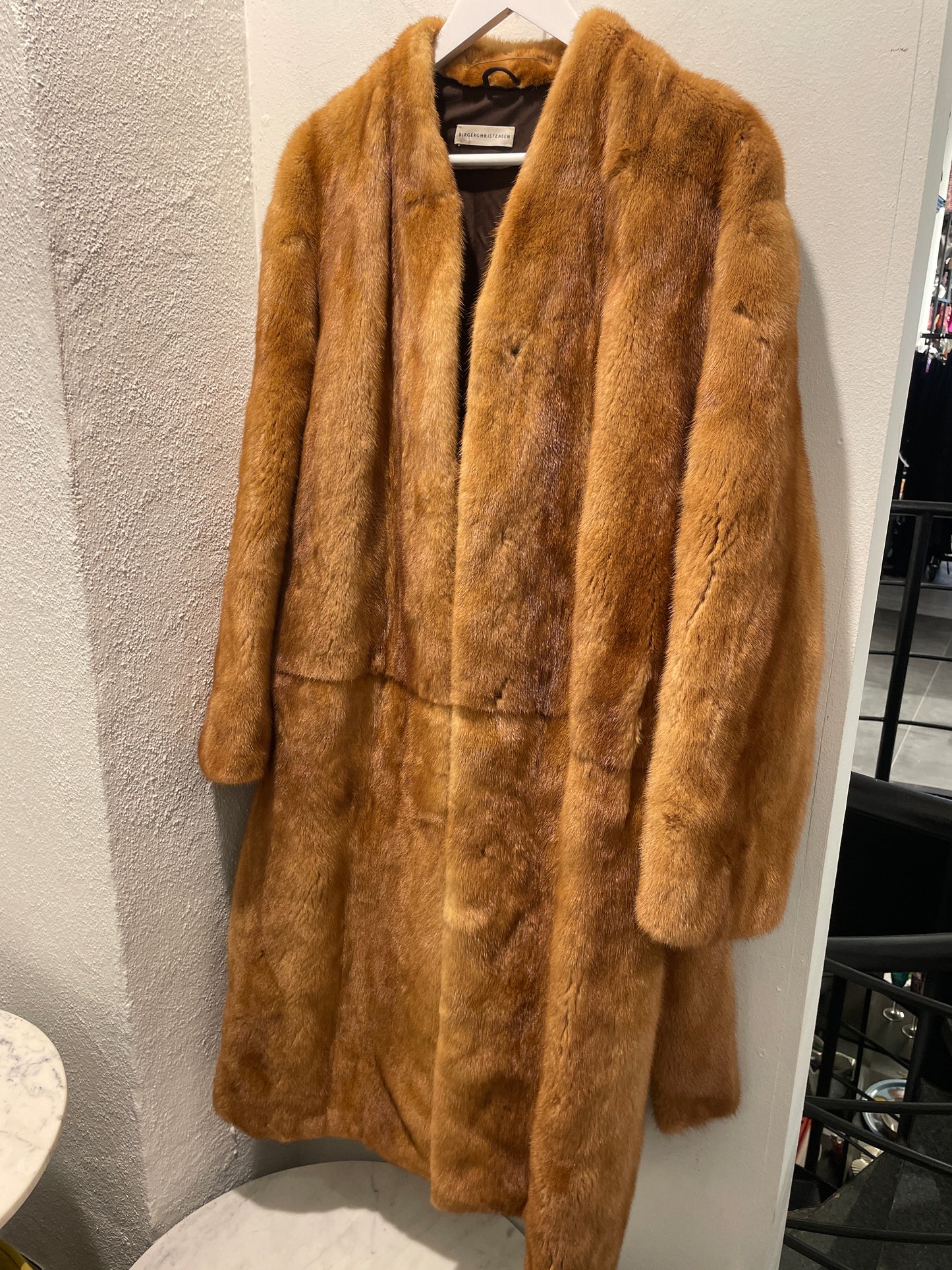 Birger Christensen - Long Mink Fur Coat – EU38 - Medinas Wardrobe