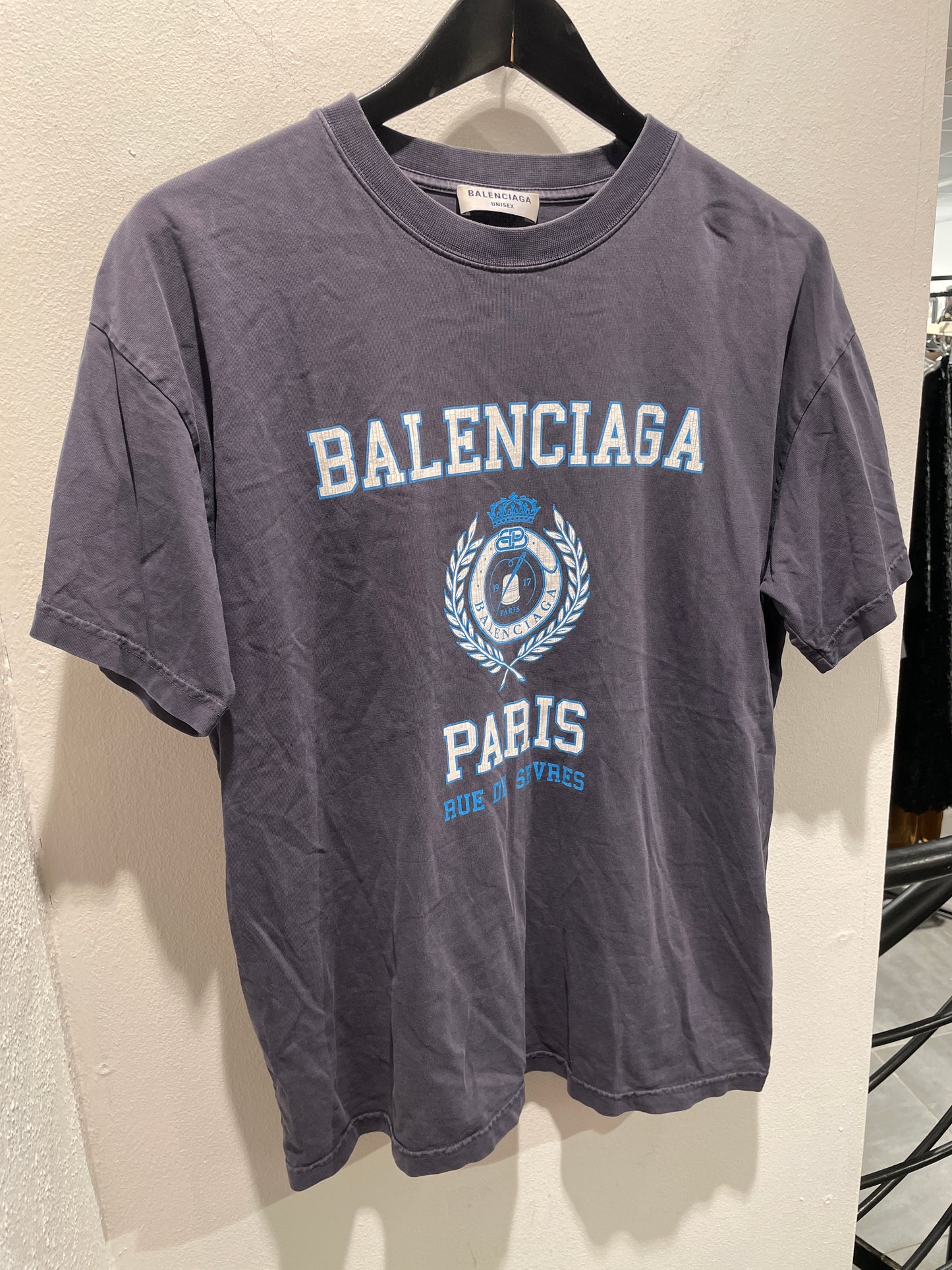 Balenciaga - Rue de Sèvres - Logo Tee - Medinas Wardrobe - S
