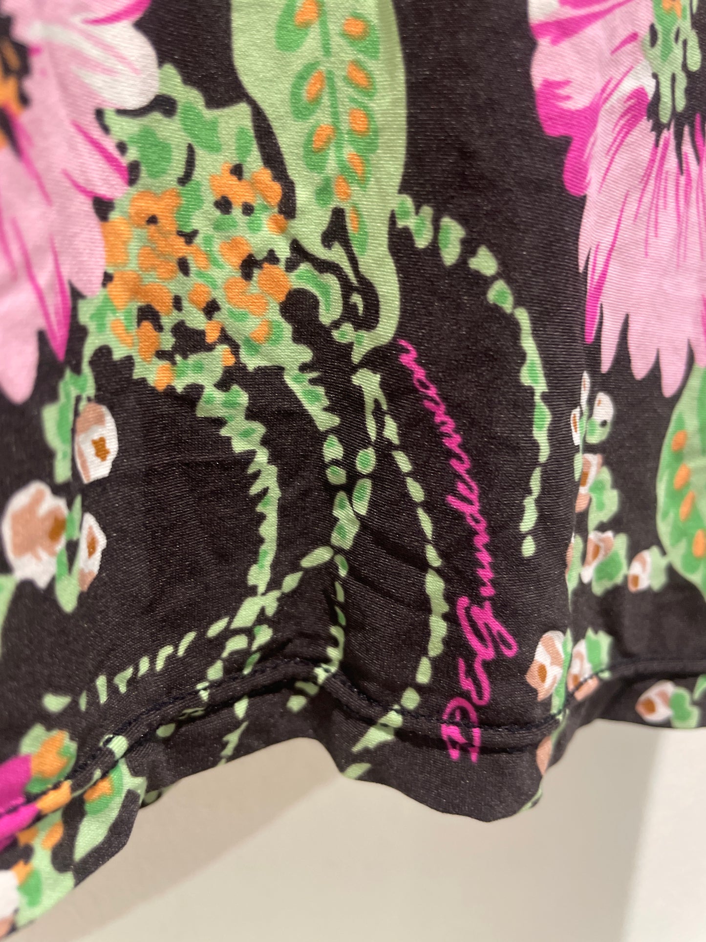 Dolce & Gabbana logo top w. flowers - XS/S