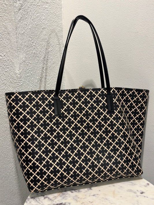 Malene Birger - Tote - Black Monogram - Medinas Wardrobe