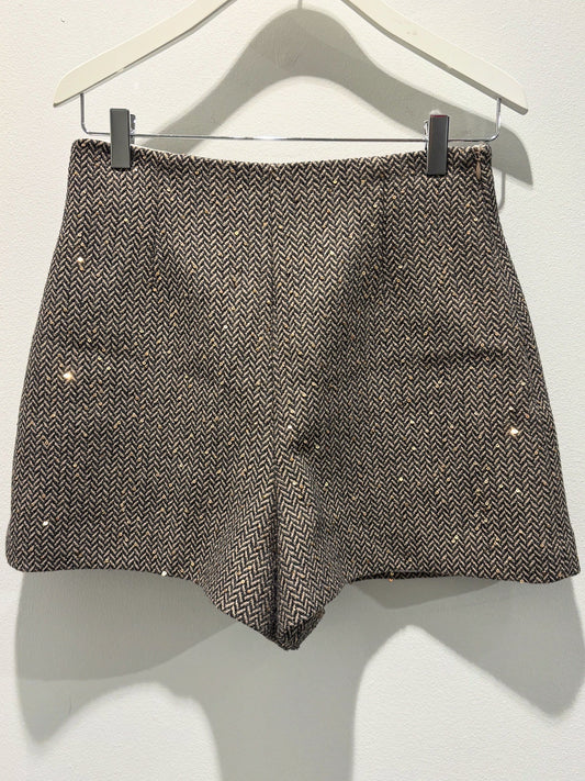 Sandro Shorts - Cool-toned Brown - EU 36/38