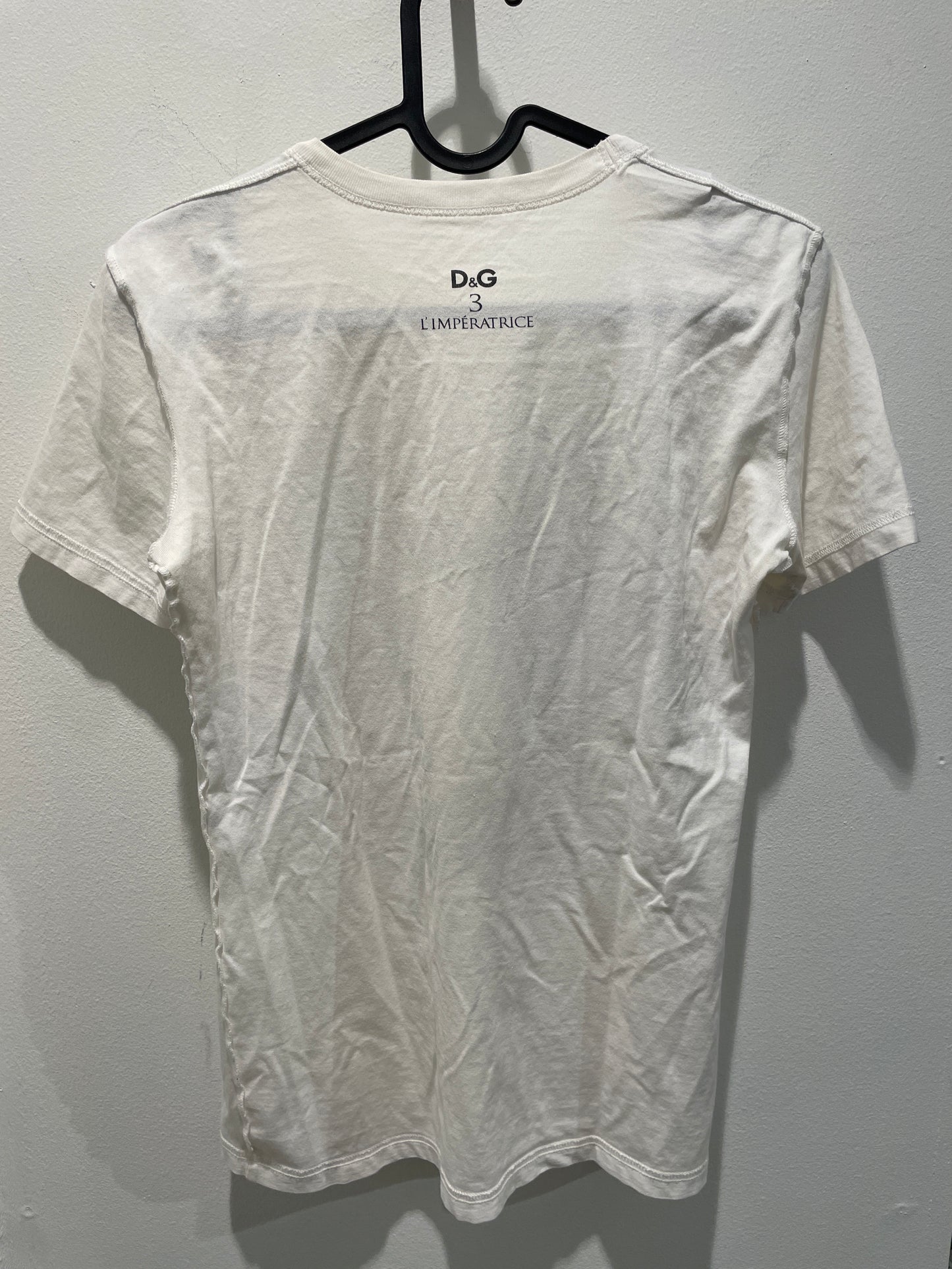 Dolce & Gabbana tee - Naomi Campbell - XS/S