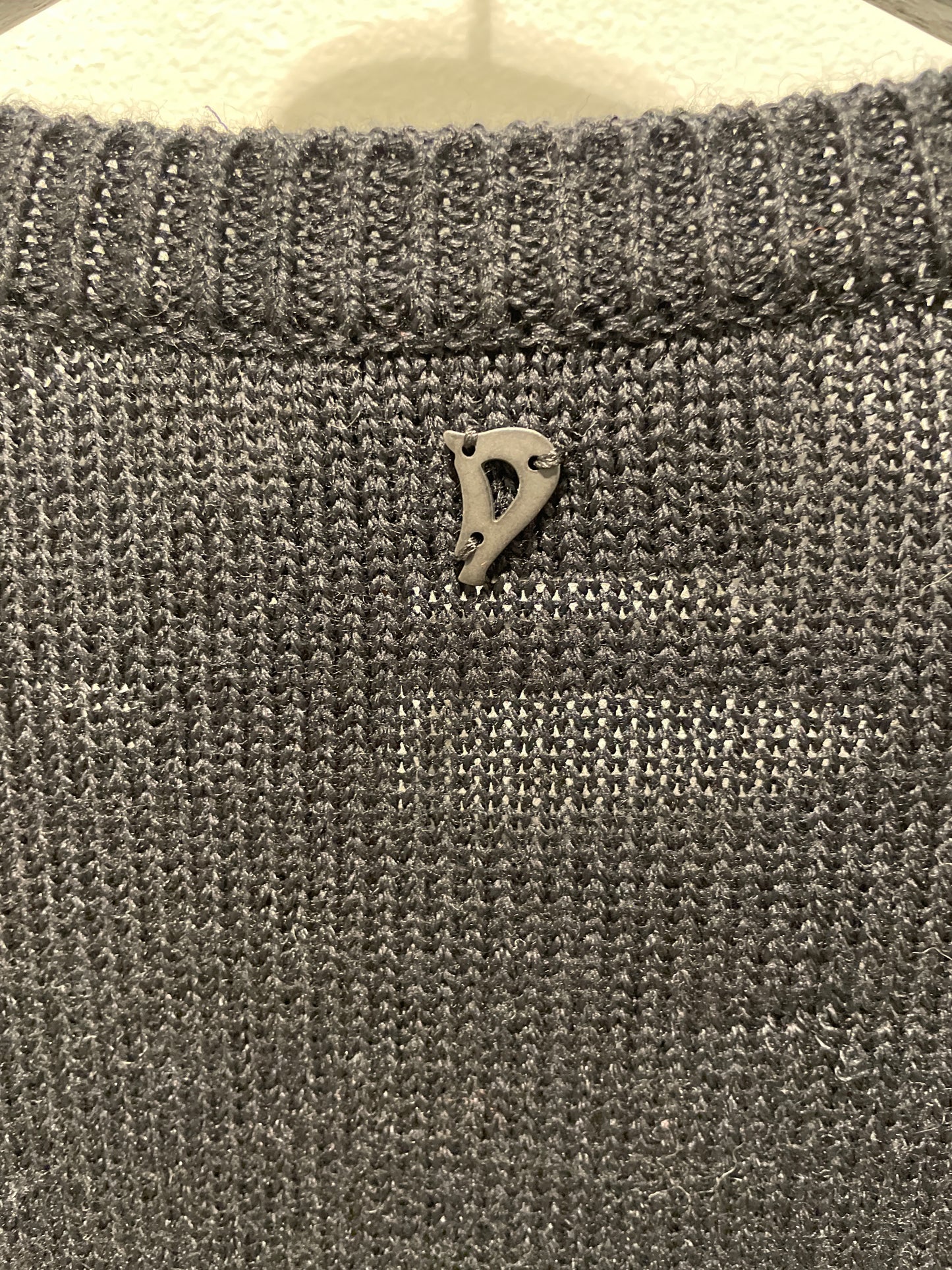Dondup Knit - Black w. goldbeads - EU40