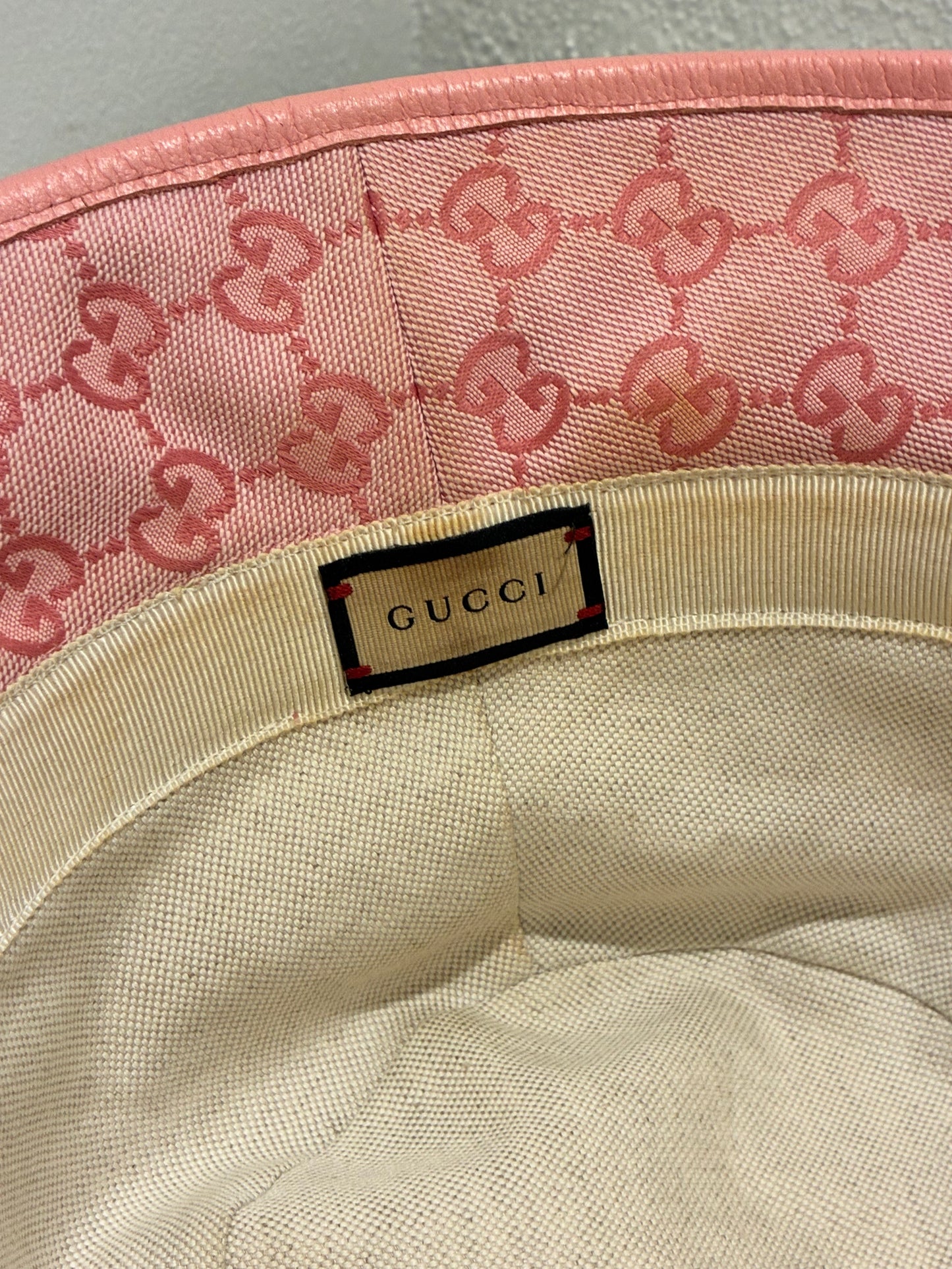 Gucci Bucket Hat - Pink - L