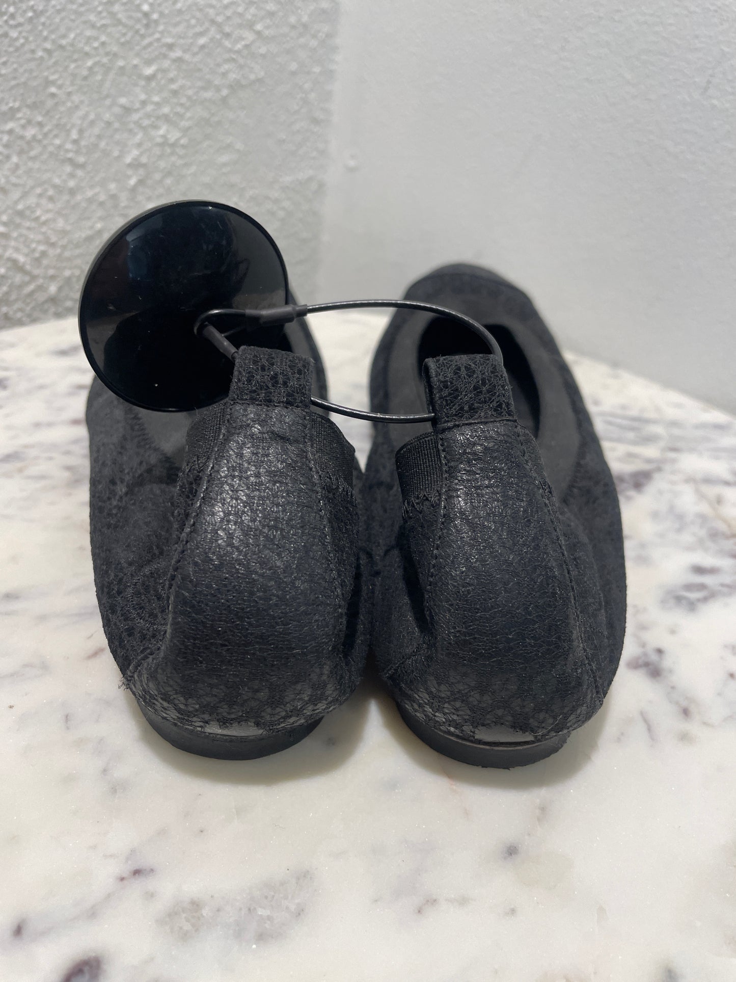 Chanel Ballerinas – Black Stretch with Elastic Trim - EU 38,5 C