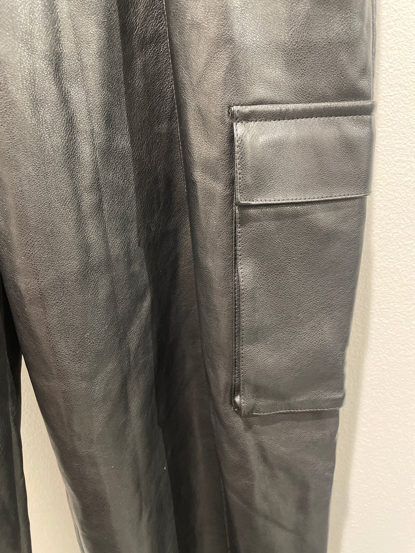 Sundarbay - Leather Pants - Black - Medinas Wardrobe - M