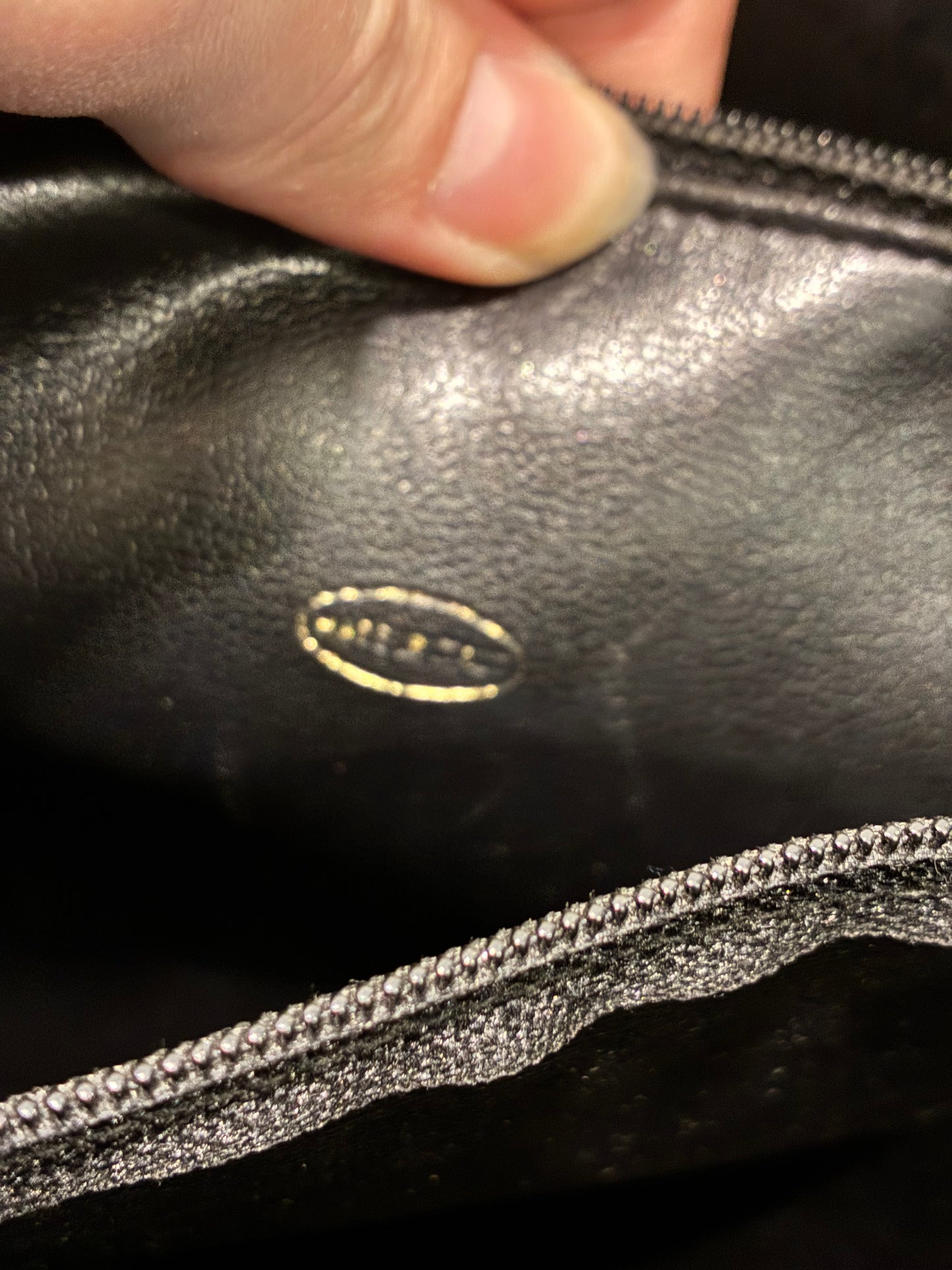 Chanel Vintage Tote - CC Detail - Black Lambskin & 24K Gold Hardware