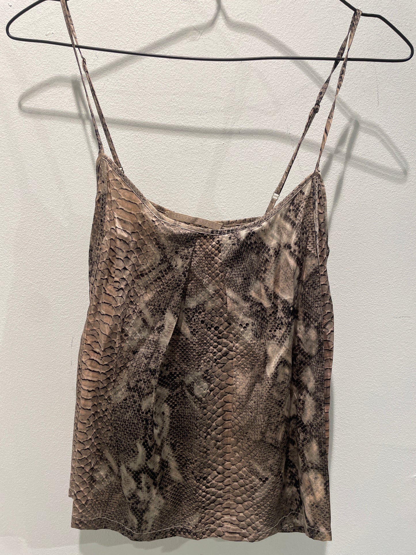 Stella McCartney - Silk top - python print - S-L - Medina’s Wardrobe