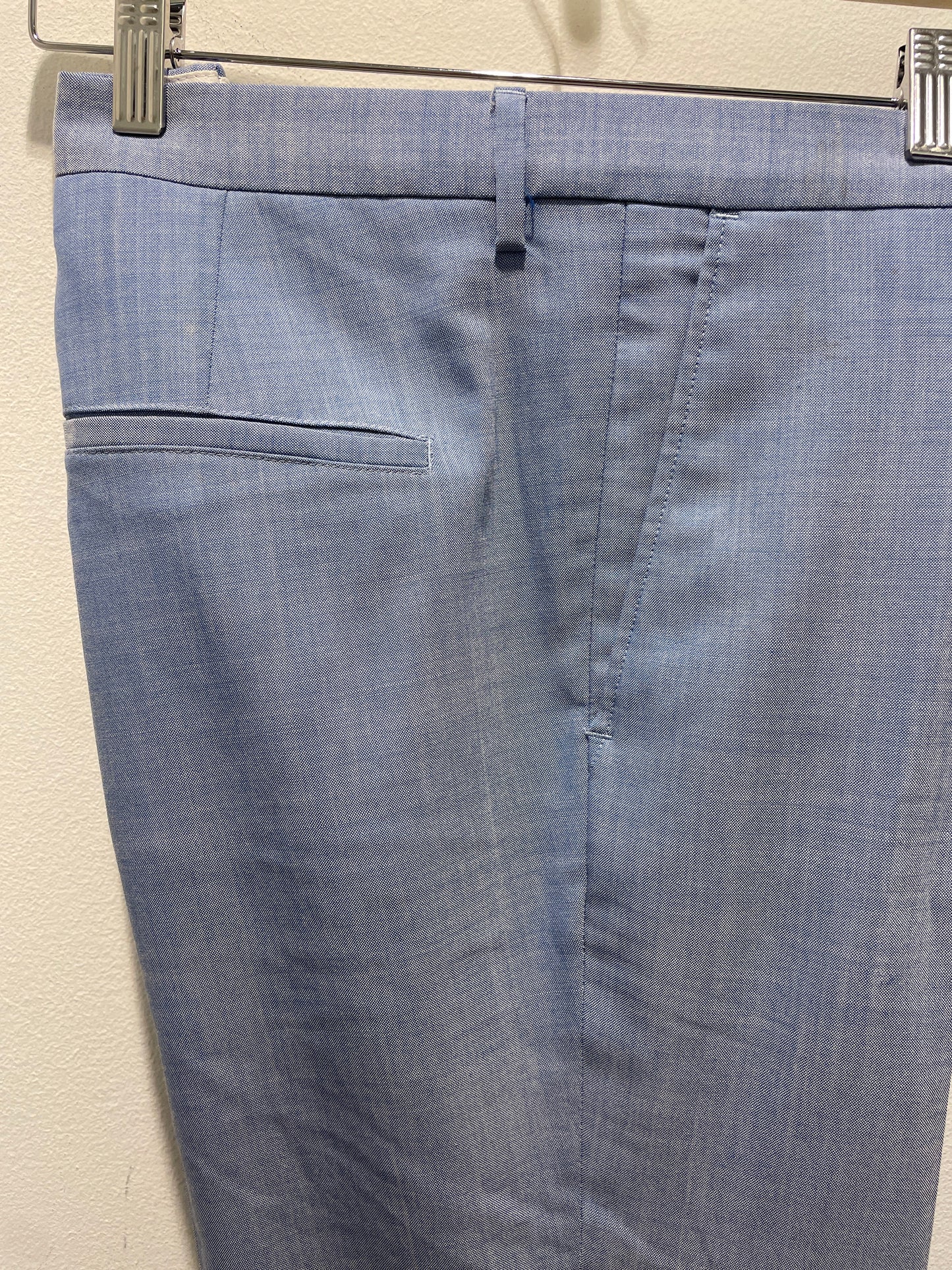 Sand Copenhagen Light Blue Seersucker Pants (Angelico Fabric)