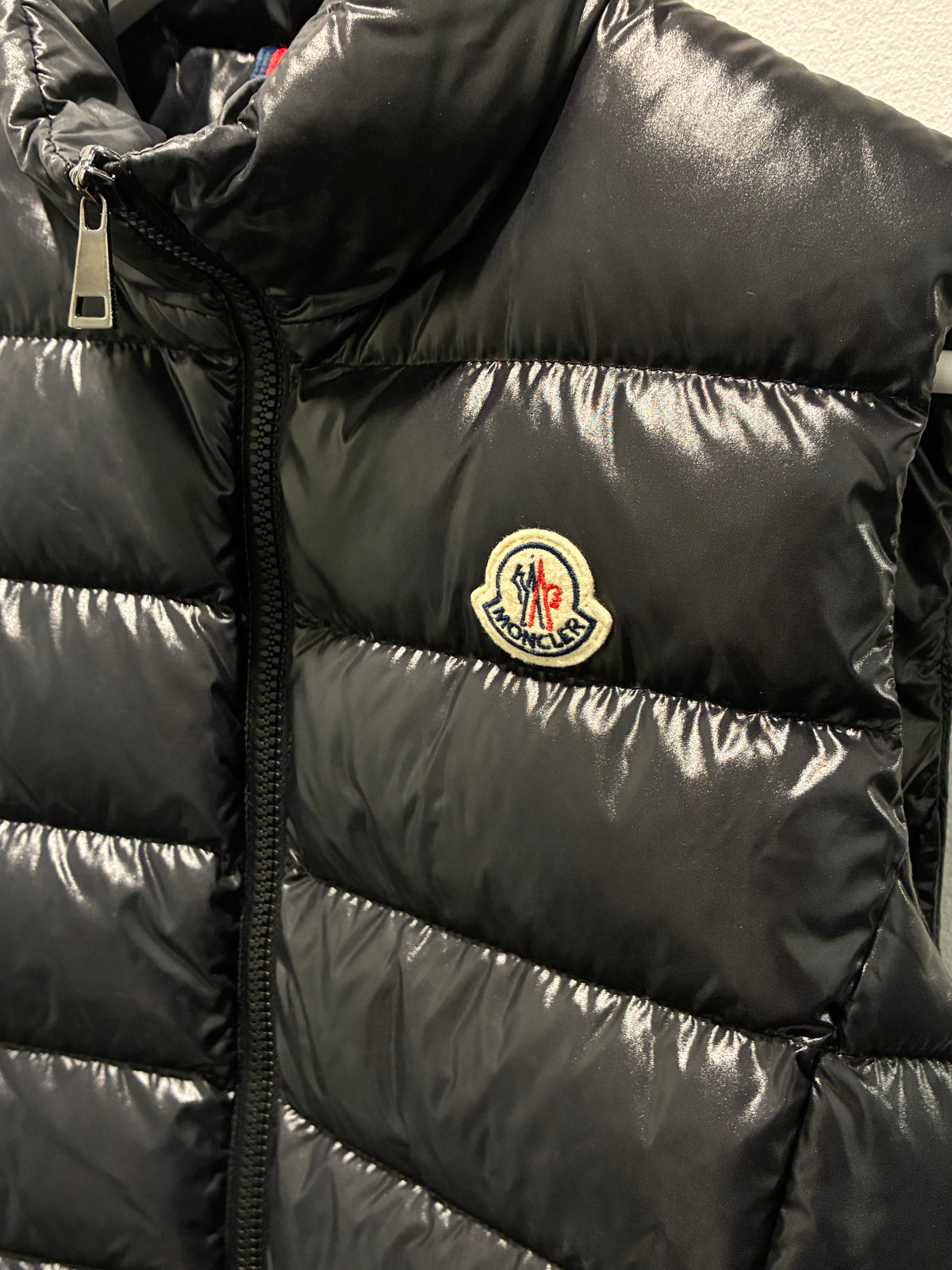 Moncler Jacket - Black with Logo - Size XS