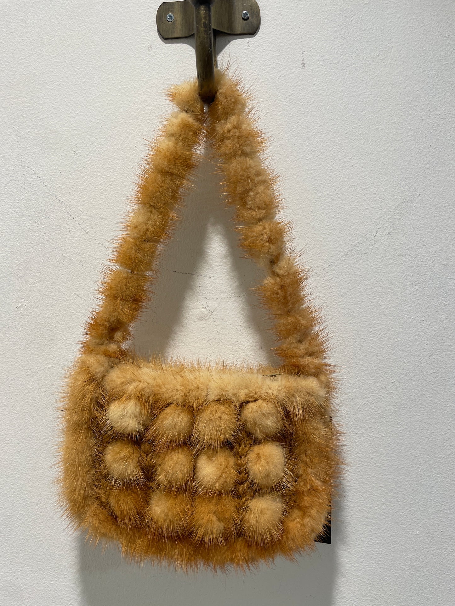 Bag of genuine mink