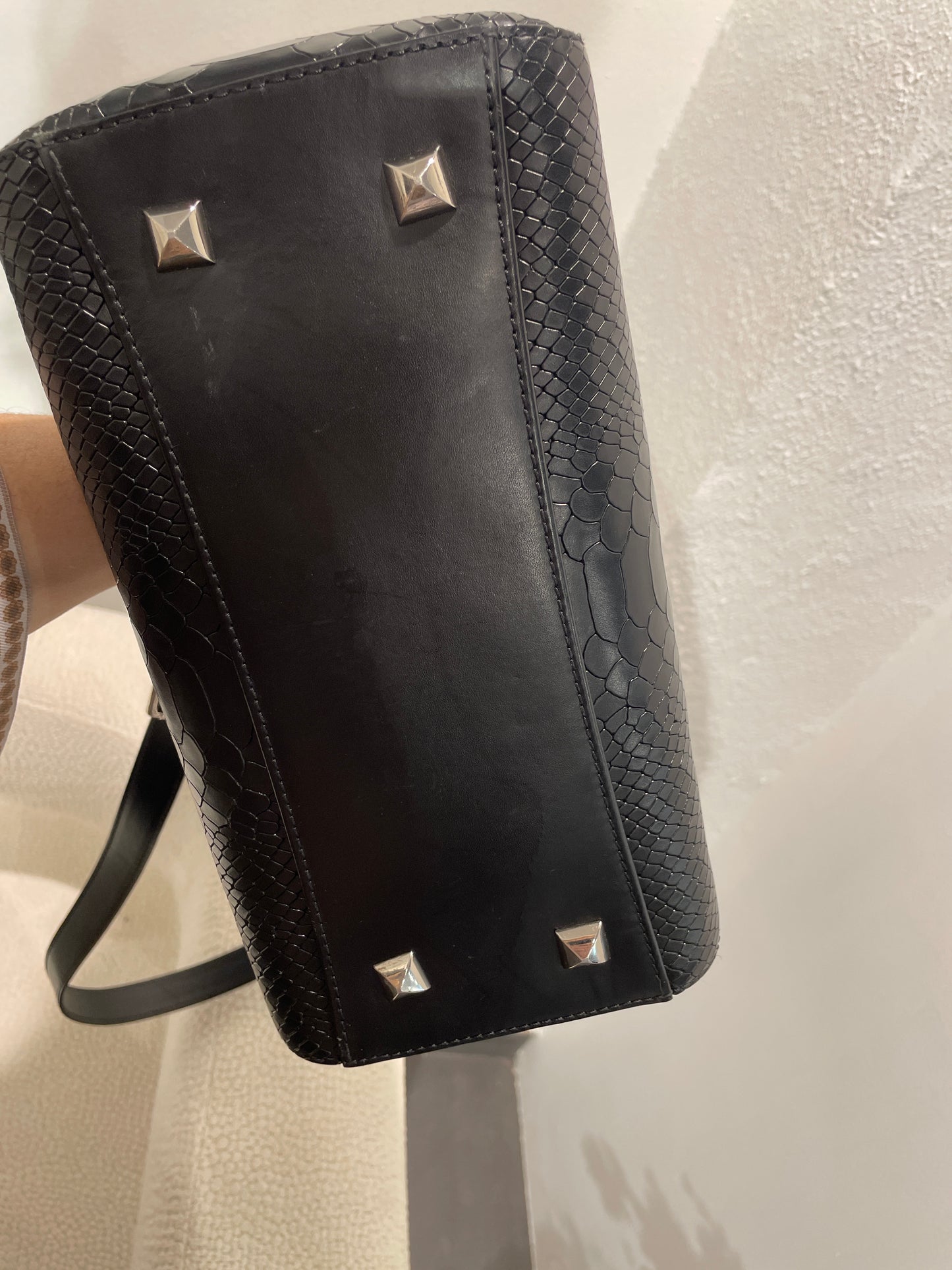 Leowulff - Boa Black Silver bag