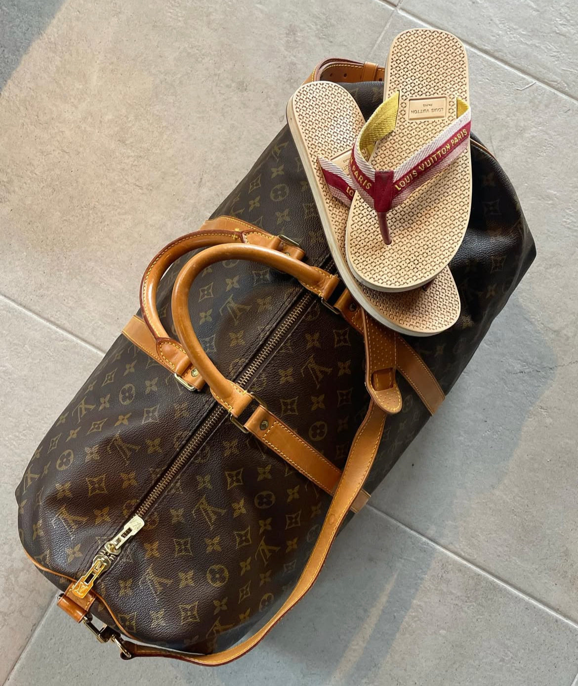 Louis Vuitton - Klipklapper - Str. 38/39