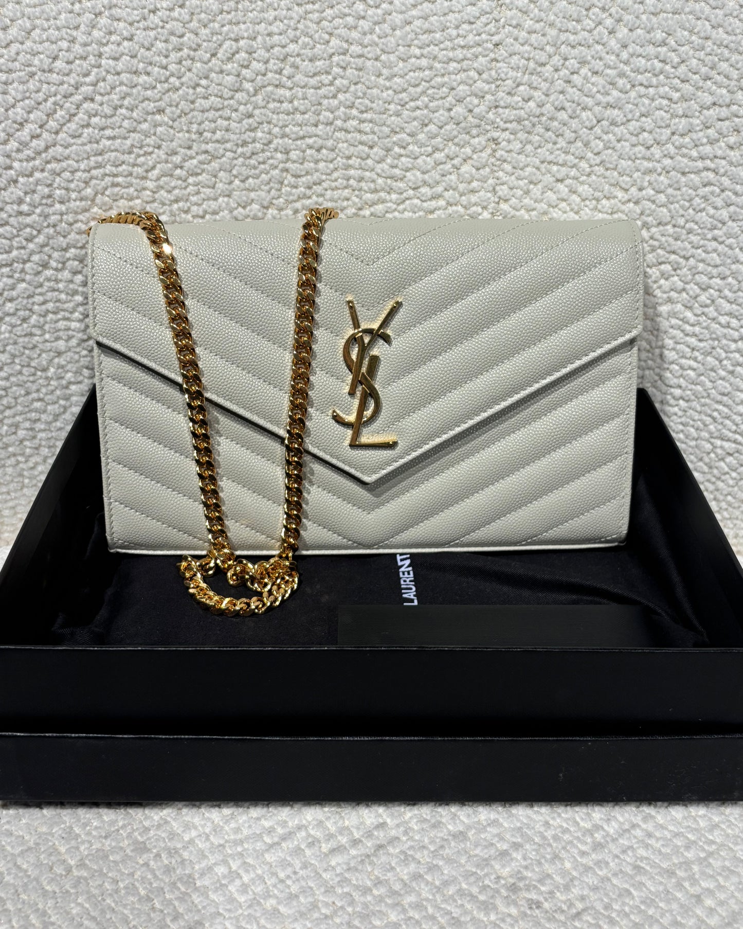 Saint Laurent Bag - Envelope Chain Wallet