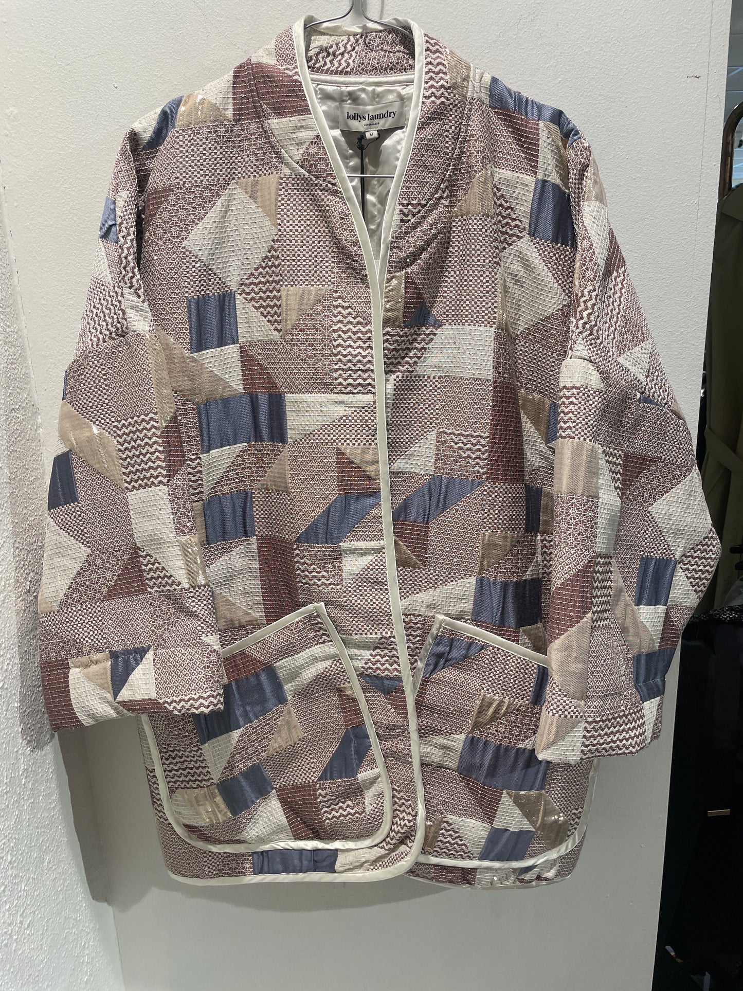 Lolly’s Laundry - quilted jacket - oversized - M
