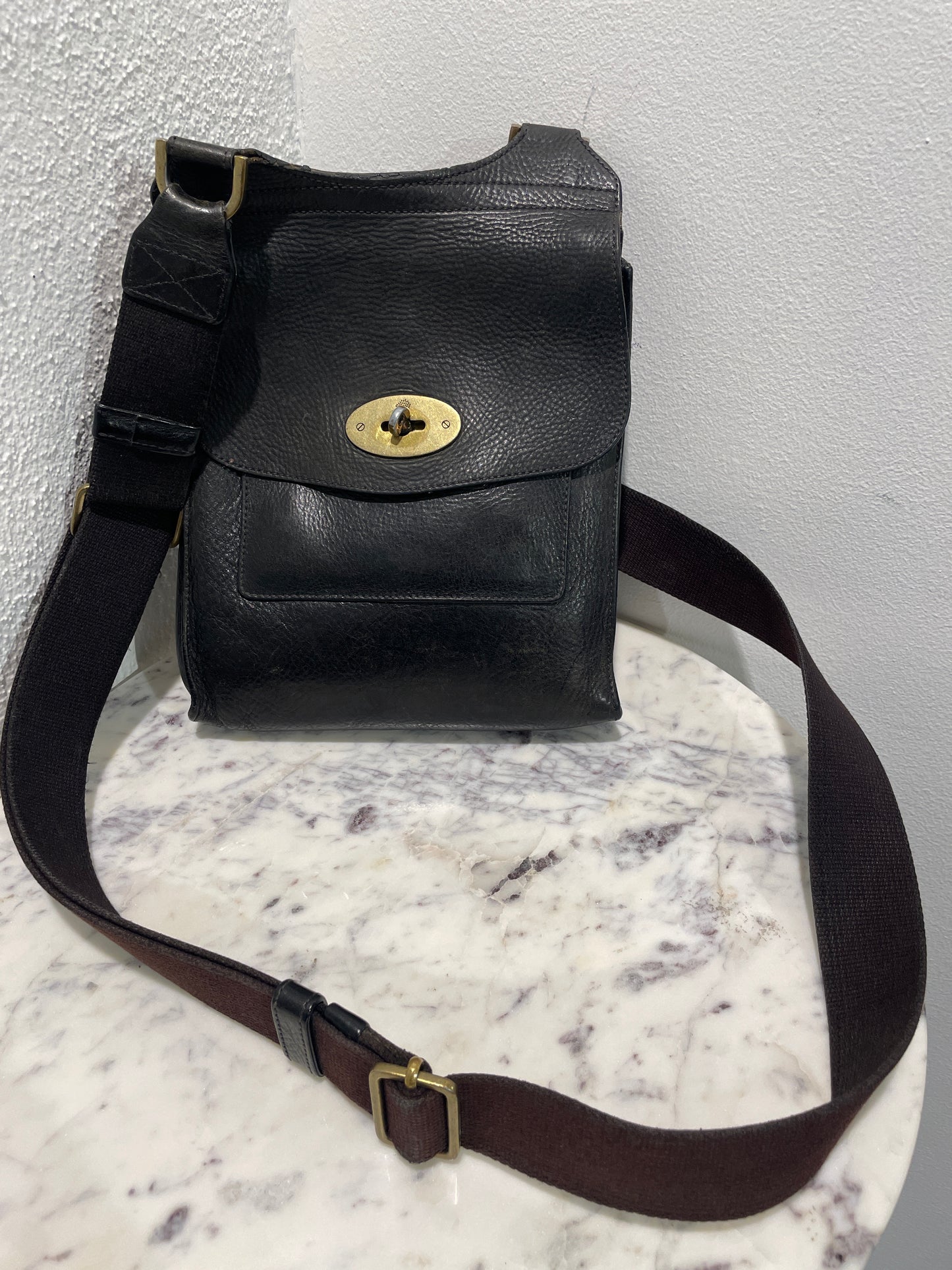Mulberry - Vintage Antony leather crossbody bag