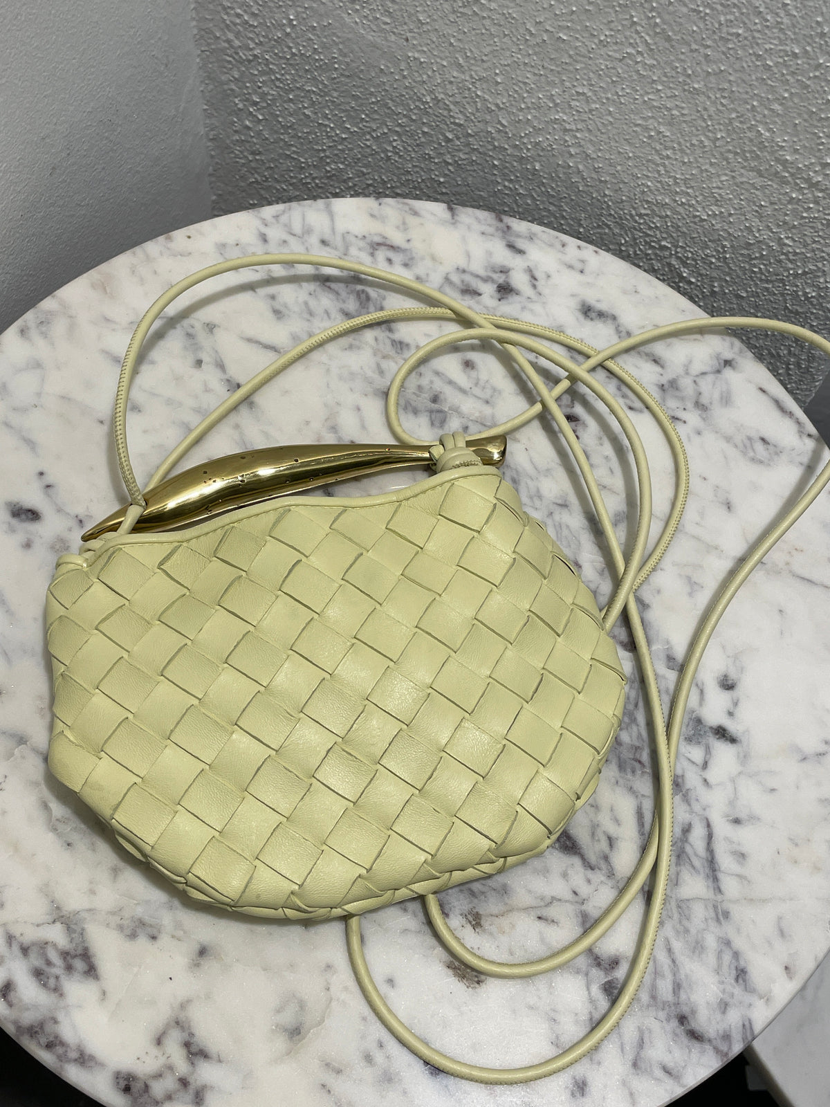 Bottega Veneta - Mini Sardine - Ice Cream Yellow - Medinas Wardrobe
