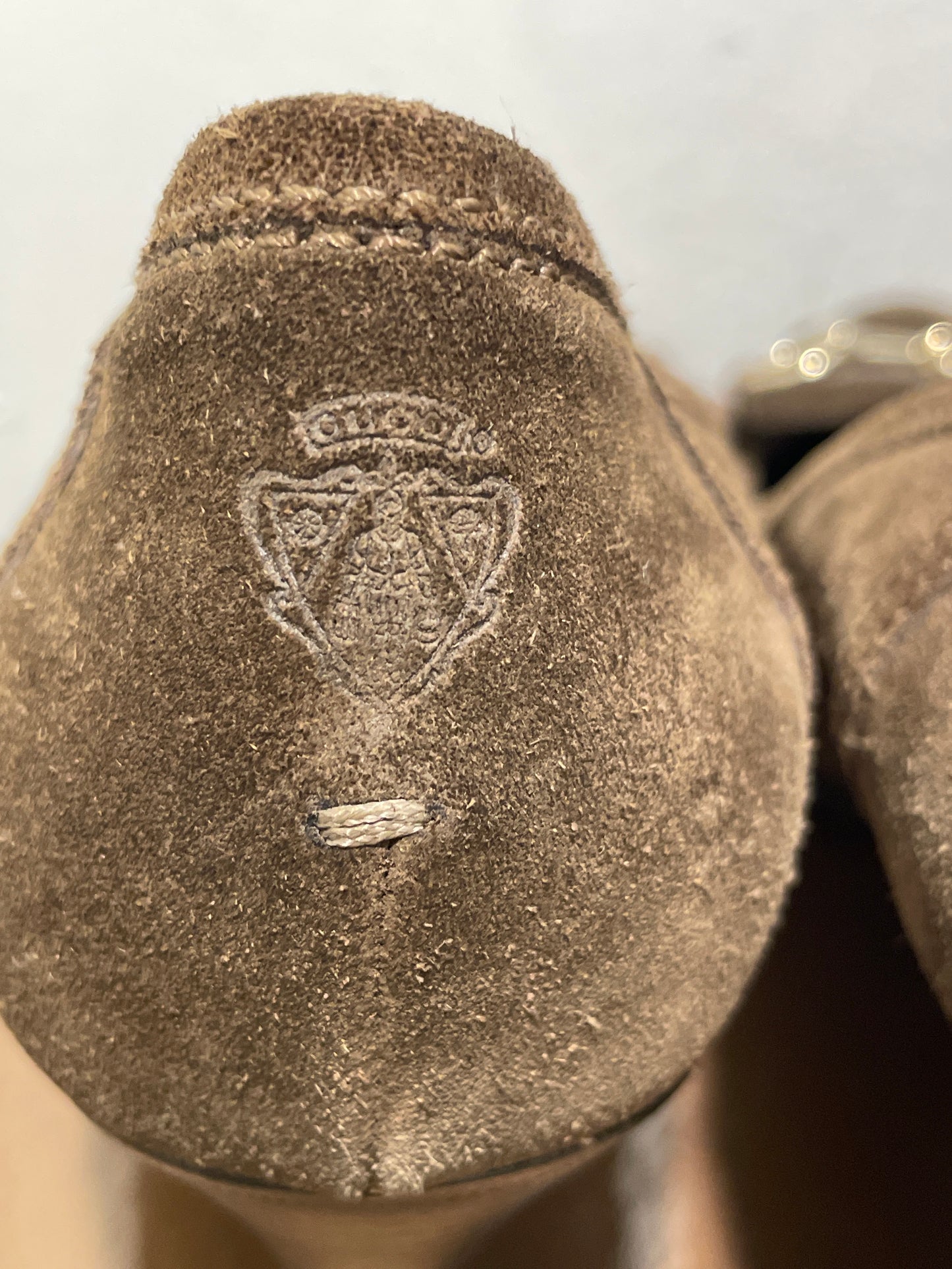 Gucci Vintage Horsebit Suede Pumps – Size EU 40C / Dark Brown